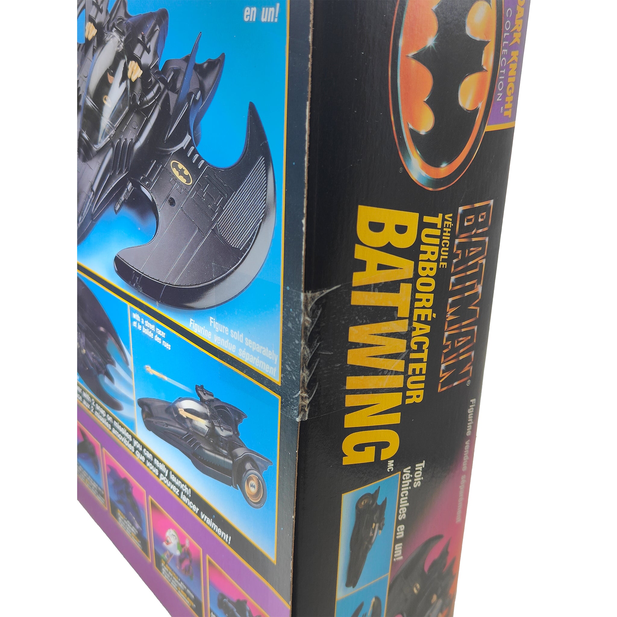Batman Dark Knight Collection TurboJet Batwing Kenner Vintage 1990 – Batman, Kenner, 40 cm, 1990, pre-owned collector piece, Uncanny Collectibles Dublin Ireland