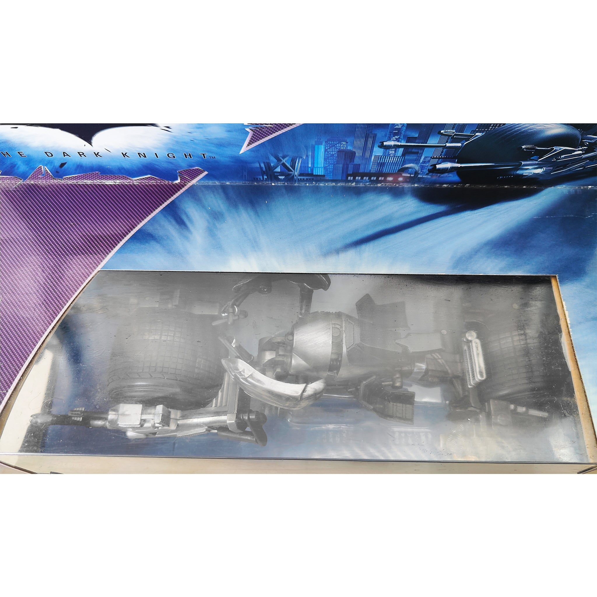 Batman Dark Knight Movie Masters BAT-POD Bat-Cycle Mattel Vehicle 2008 – Batman, Mattel, 18 cm, 2008, pre-owned collector piece, Uncanny Collectibles Dublin Ireland