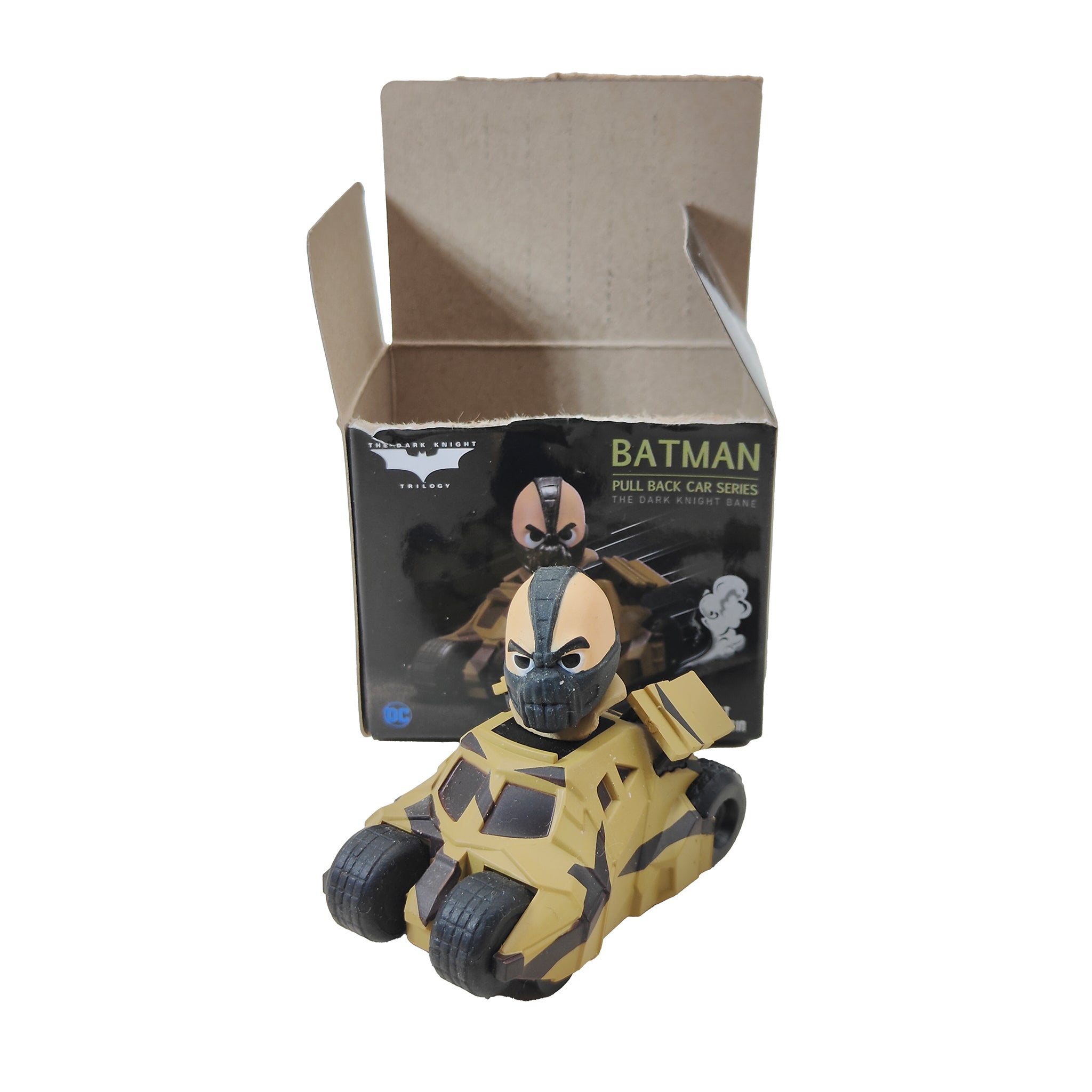 Batman Dark Knight Trilogy Bane Pull Back Car Beast Kingdom 2020 – Batman, Beast Kingdom, 4 cm, 2020, pre-owned collector piece, Uncanny Collectibles Dublin Ireland