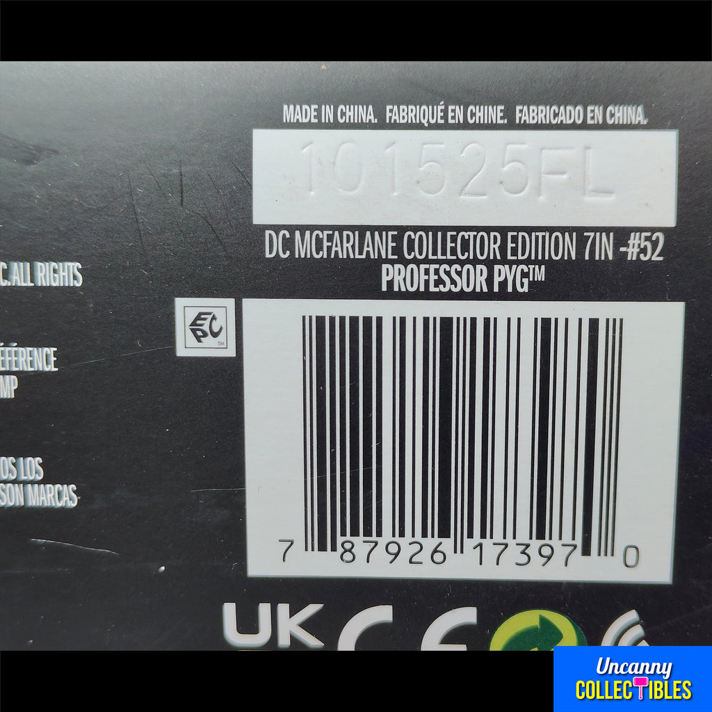 Batman DC Multiverse Professor Pyg McFarlane Toys Action Figure Platinum Edition