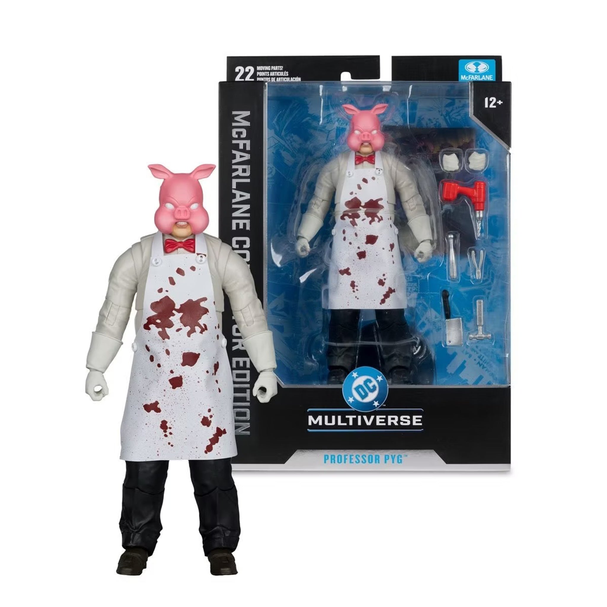 Batman DC Multiverse Professor Pyg McFarlane Toys Action Figure Platinum Edition – Batman, McFarlane Toys, 18 cm, brand new collector item, Uncanny Collectibles Dublin Ireland
