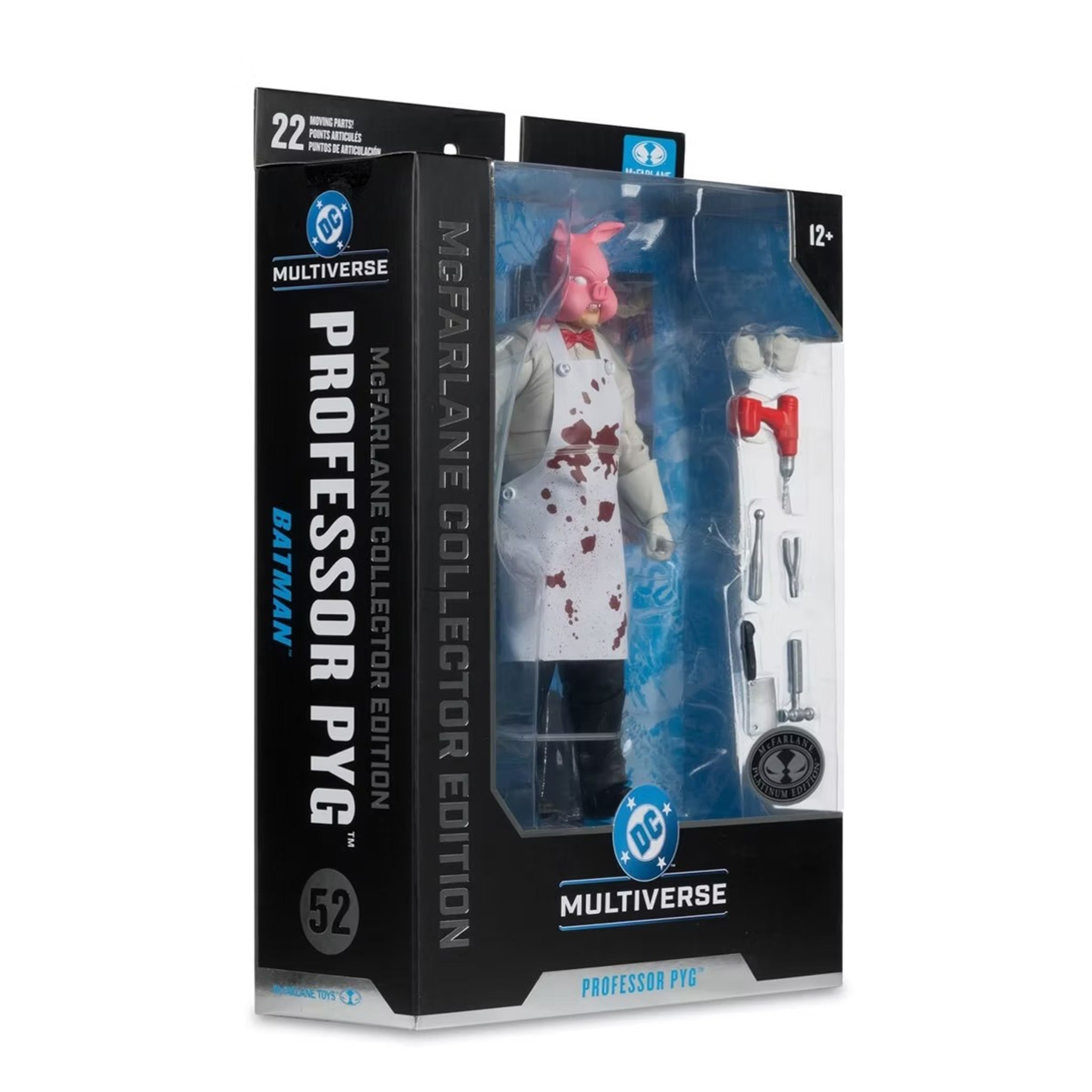 Batman DC Multiverse Professor Pyg McFarlane Toys Action Figure Platinum Edition – Batman, McFarlane Toys, 18 cm, brand new collector item, Uncanny Collectibles Dublin Ireland