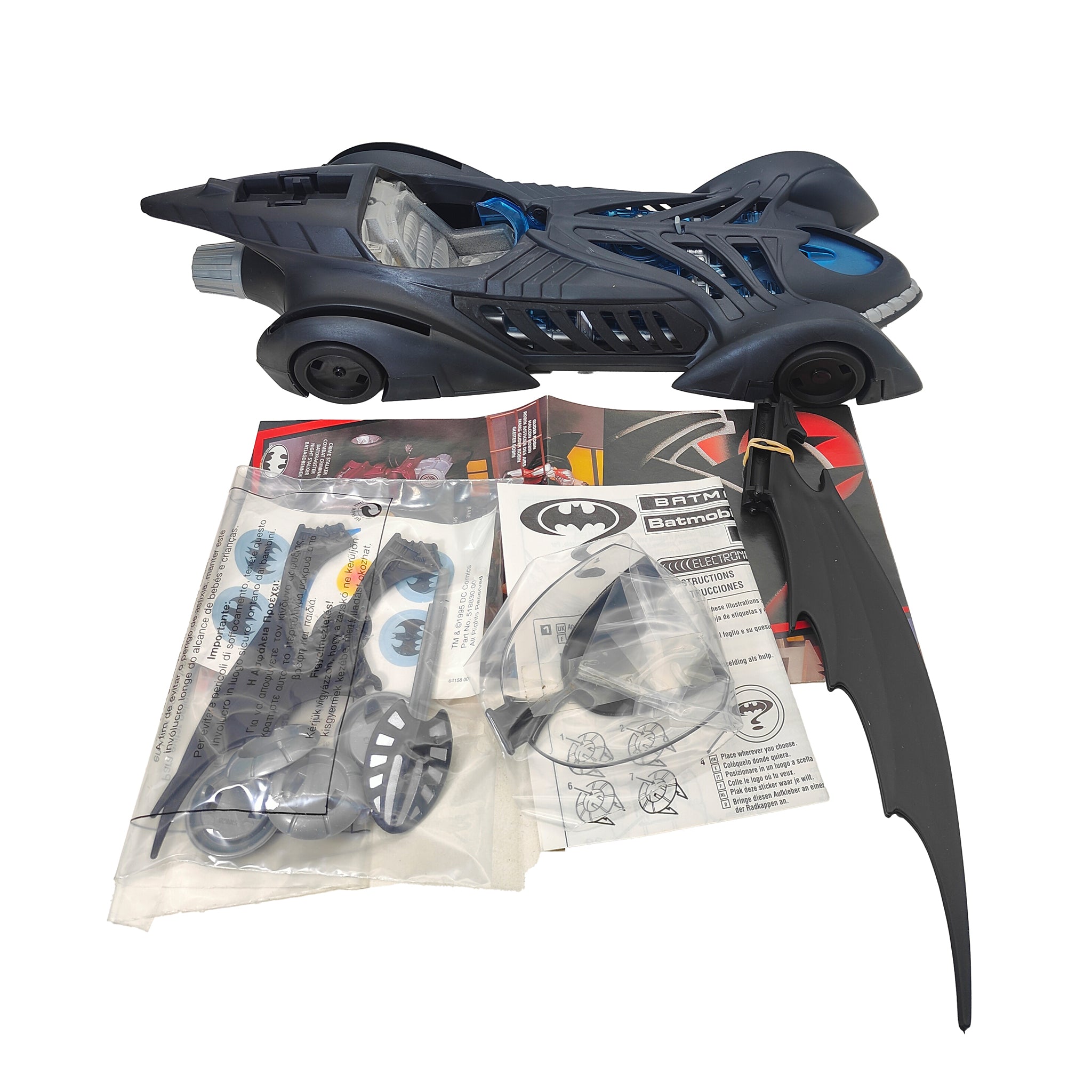 Batman Forever Electronic Batmobile Kenner 1995 – Uncanny Collectibles