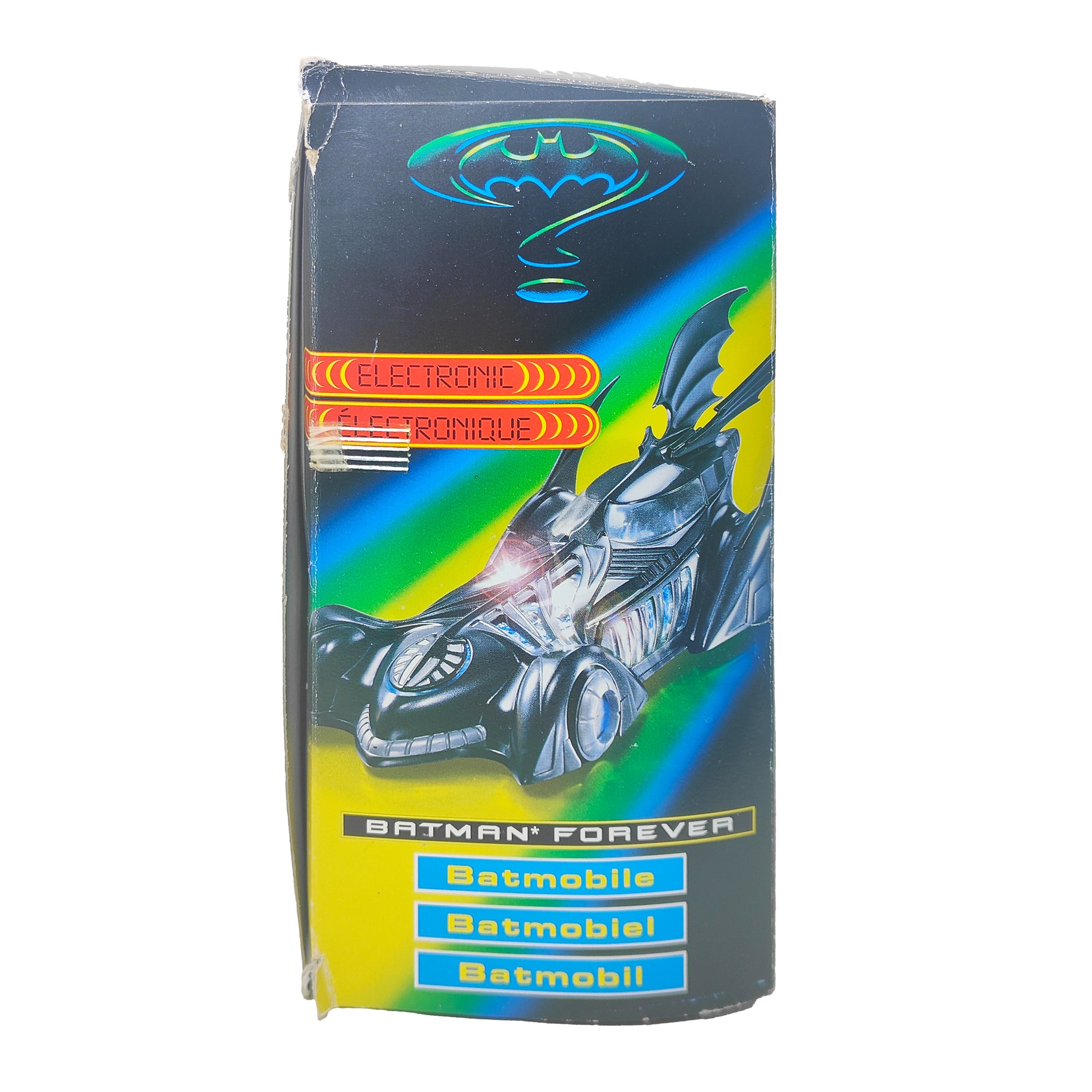 Batman Forever Electronic Batmobile Kenner 1995 – Batman, Hasbro, 30 cm, 1995, pre-owned collector piece, Uncanny Collectibles Dublin Ireland
