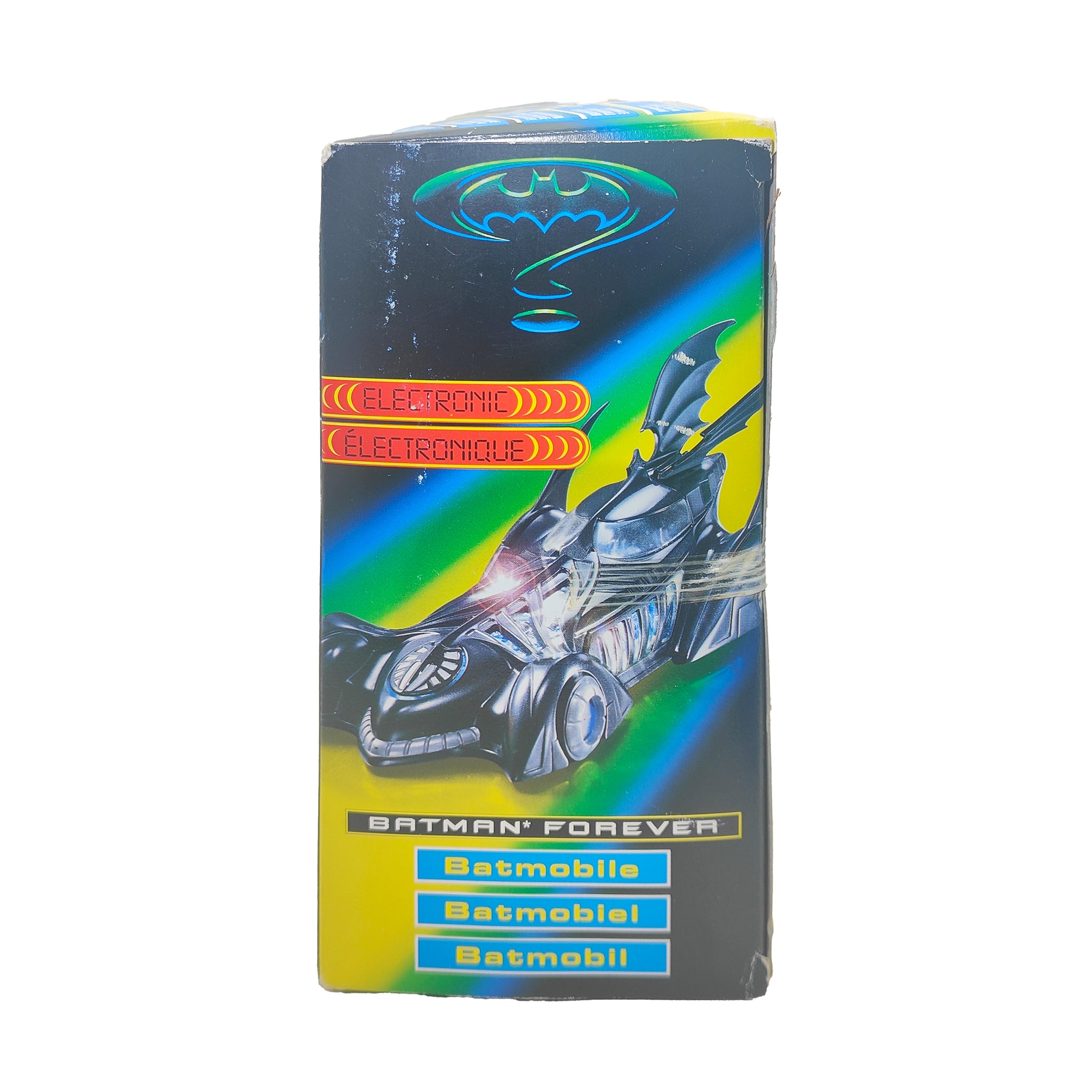 Batman Forever Electronic Batmobile Kenner 1995 – Batman, Hasbro, 30 cm, 1995, pre-owned collector piece, Uncanny Collectibles Dublin Ireland