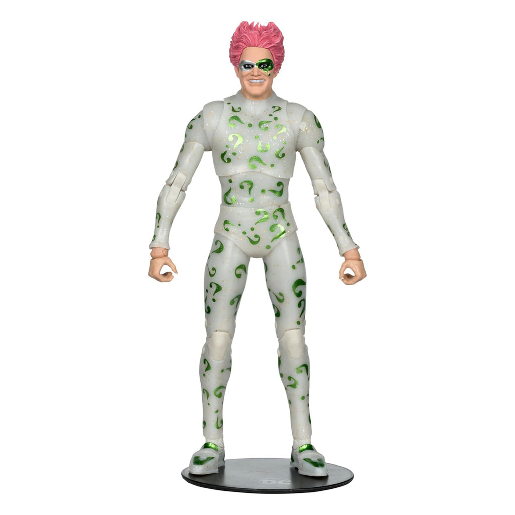 Batman Forever Riddler Final Suit Red Platinum McFarlane Action Figure