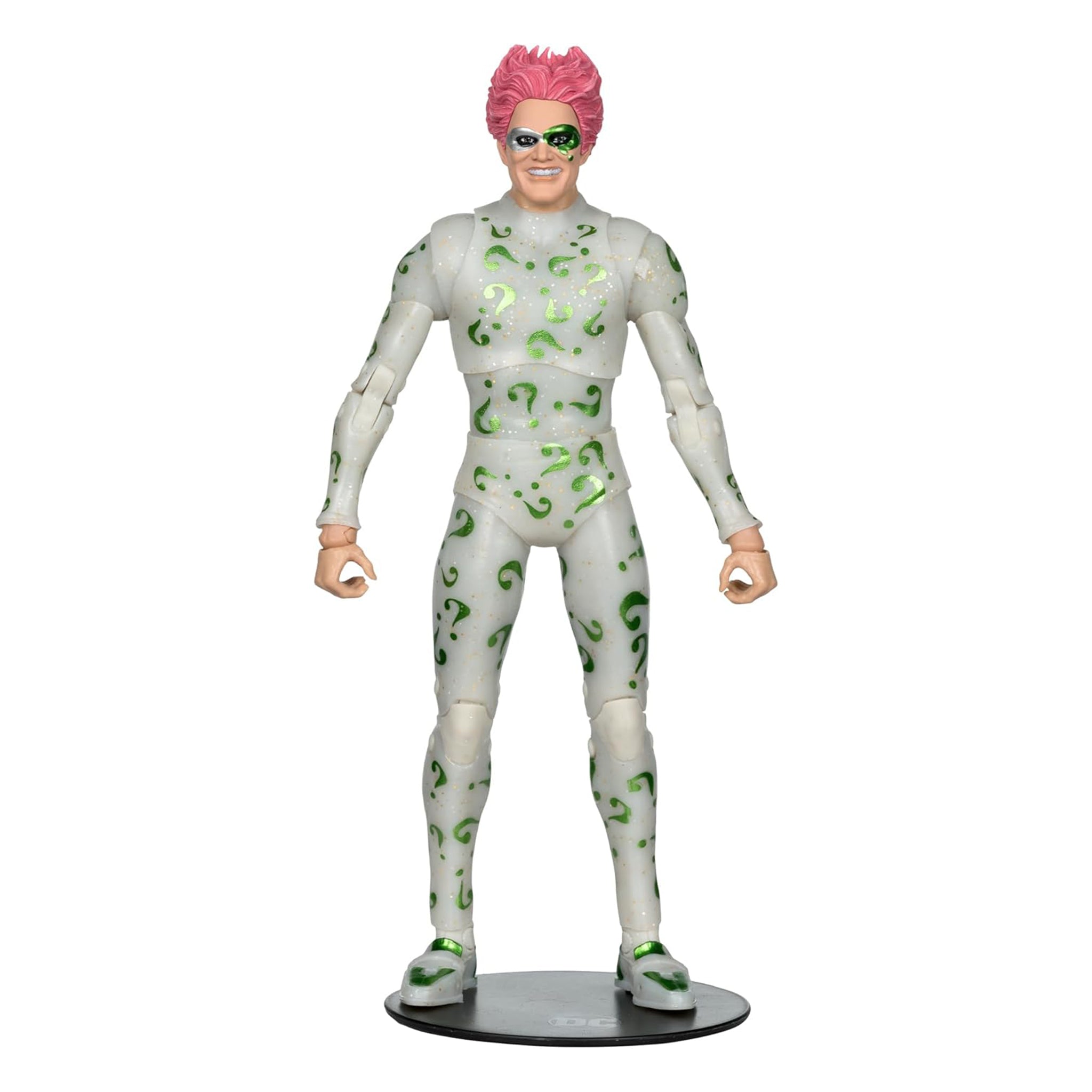Batman Forever Riddler Final Suit Red Platinum McFarlane Action Figure