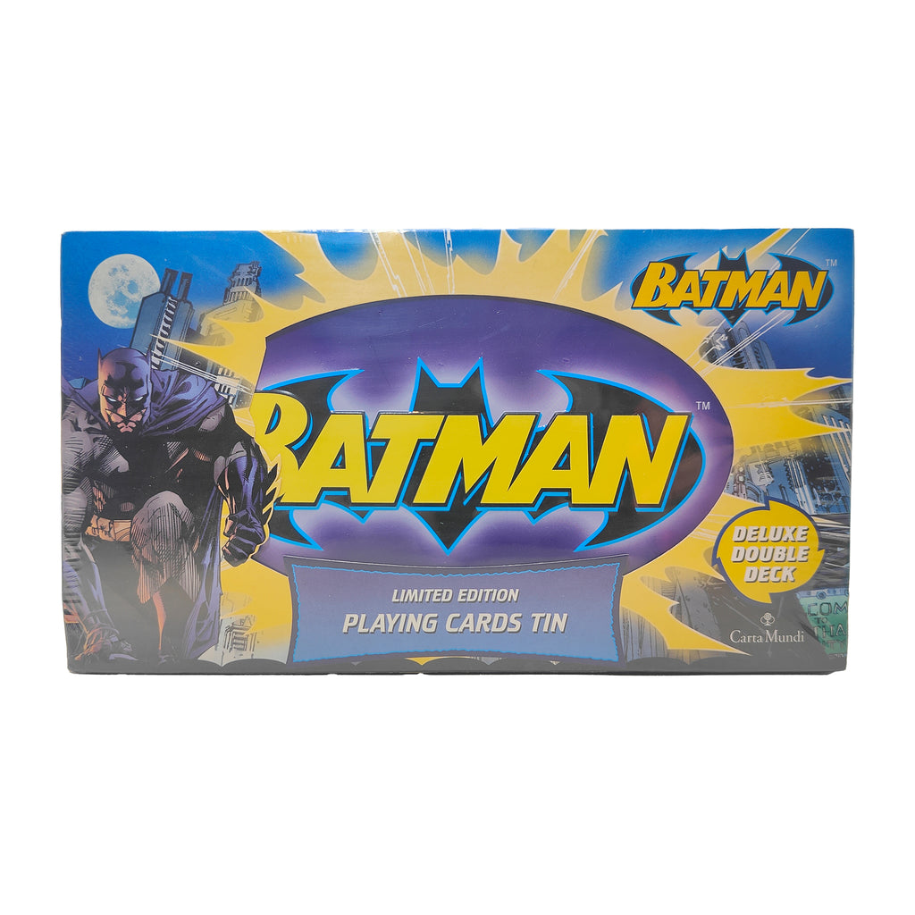 Batman Limited Edition Carta Mundi Playing Cards Tin 2 Pack Set