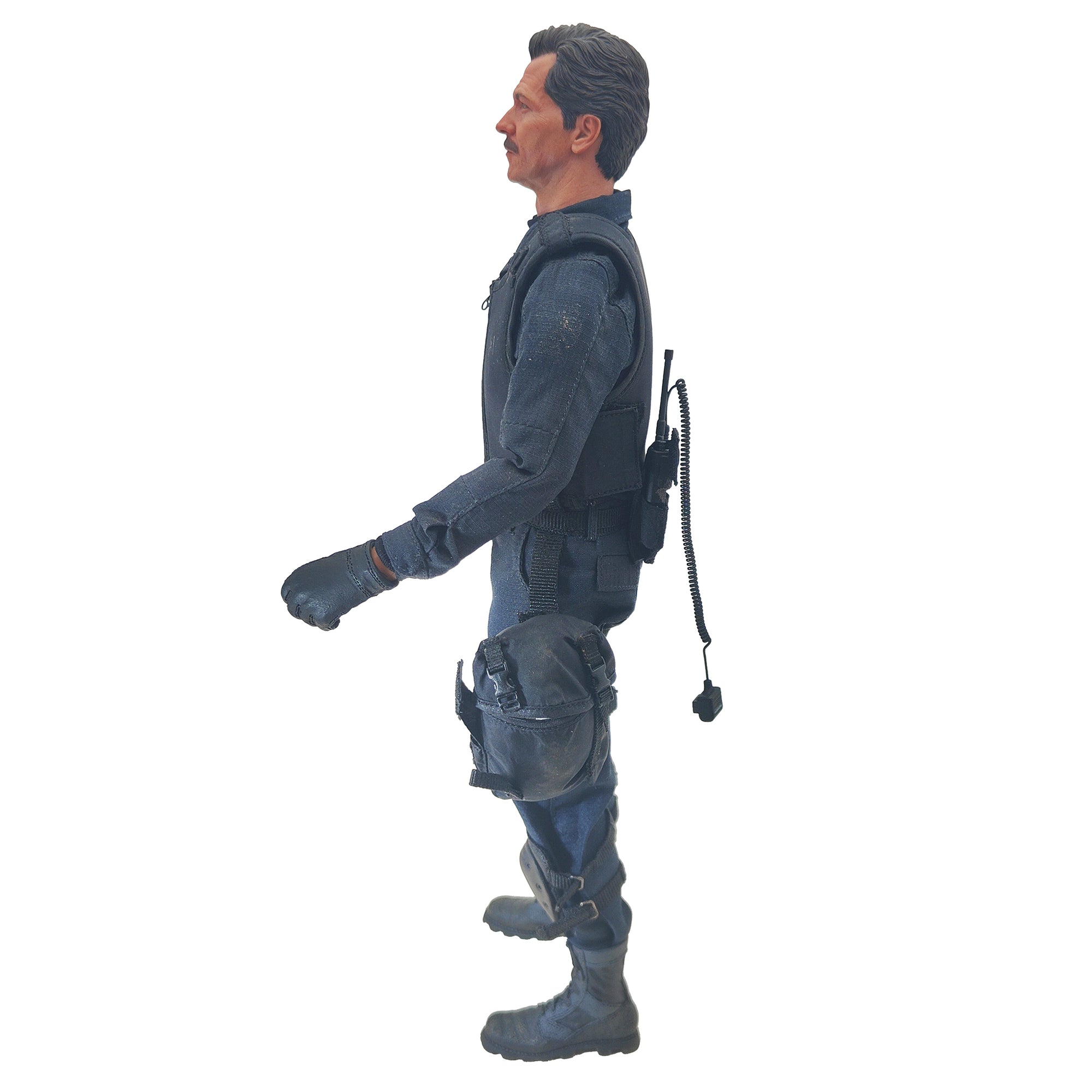 Batman Lt Jim Gordon SWAT Suit Version Hot Toys Action Figure 2012 30cm