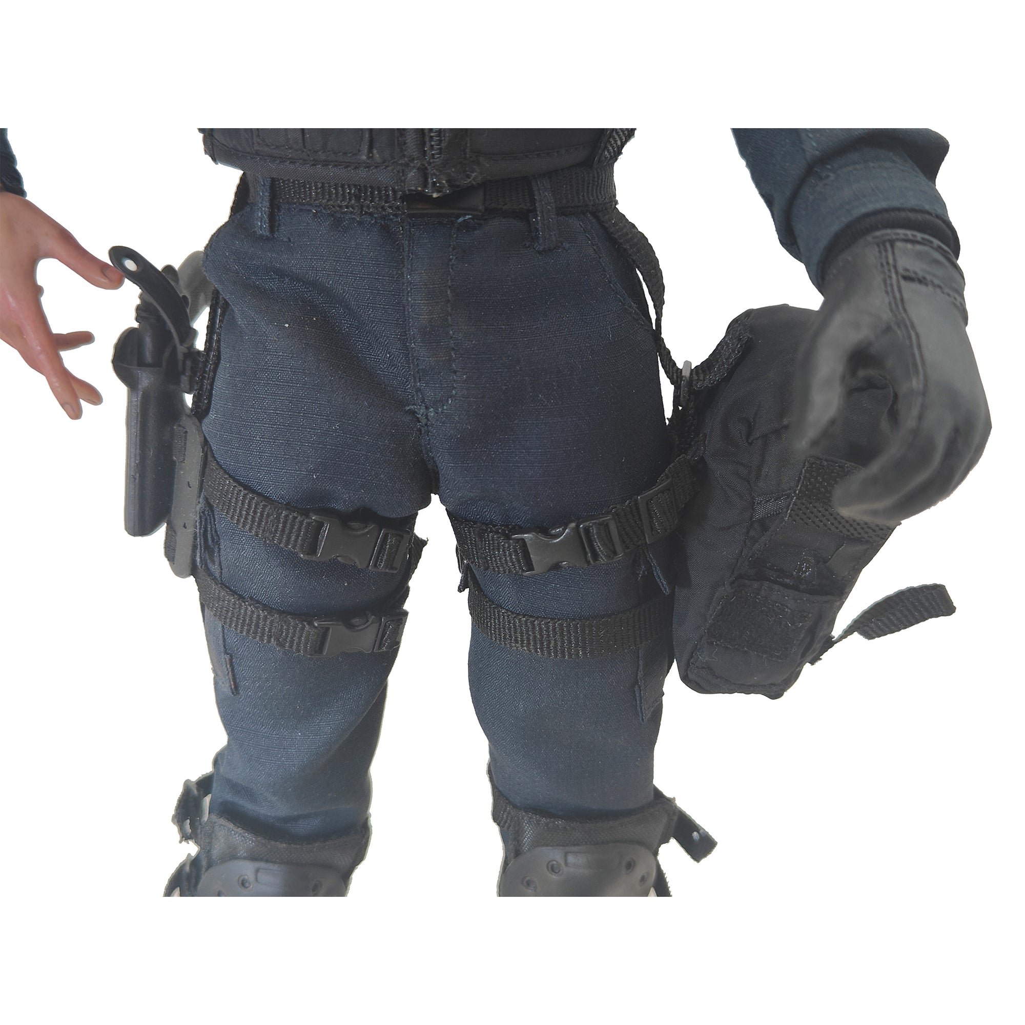 Batman Lt Jim Gordon SWAT Suit Version Hot Toys Action Figure 2012 30cm