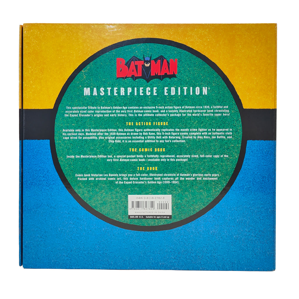 Batman Masterpiece Edition Golden Age Box Set Chronicle Books And Figure