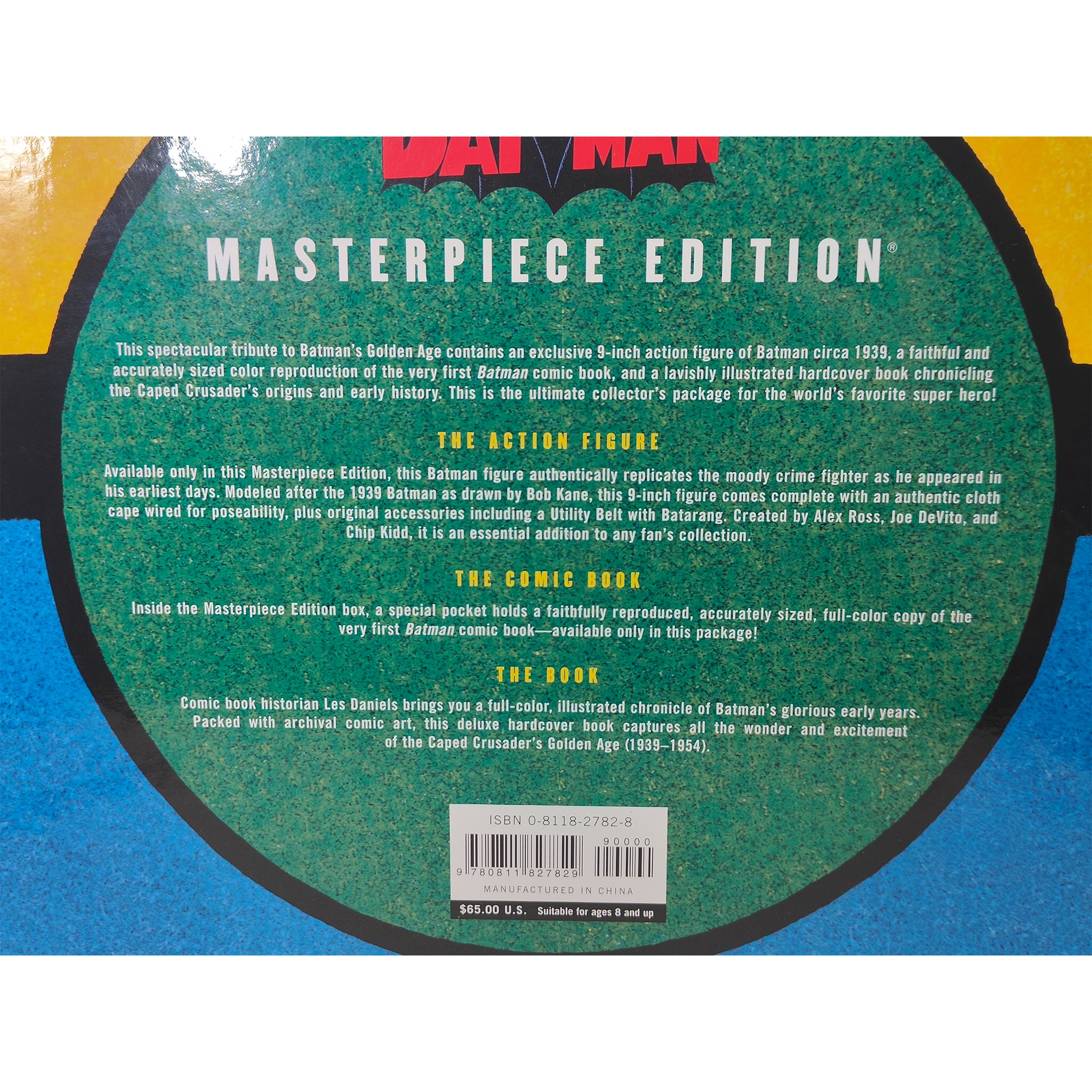 Batman Masterpiece Edition Golden Age Box Set Chronicle Books And Figure – Batman, Vintage Brands, -, pre-owned collector piece, Uncanny Collectibles Dublin Ireland