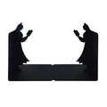 Batman Reading Silhouette Black Metal Bookends – Batman, Vintage Brands, 15 cm, pre-owned collector piece, Uncanny Collectibles Dublin Ireland