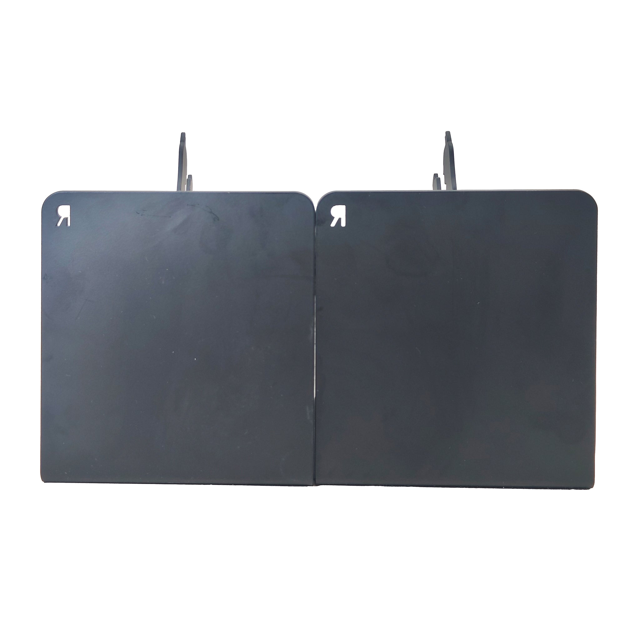 Batman Reading Silhouette Black Metal Bookends