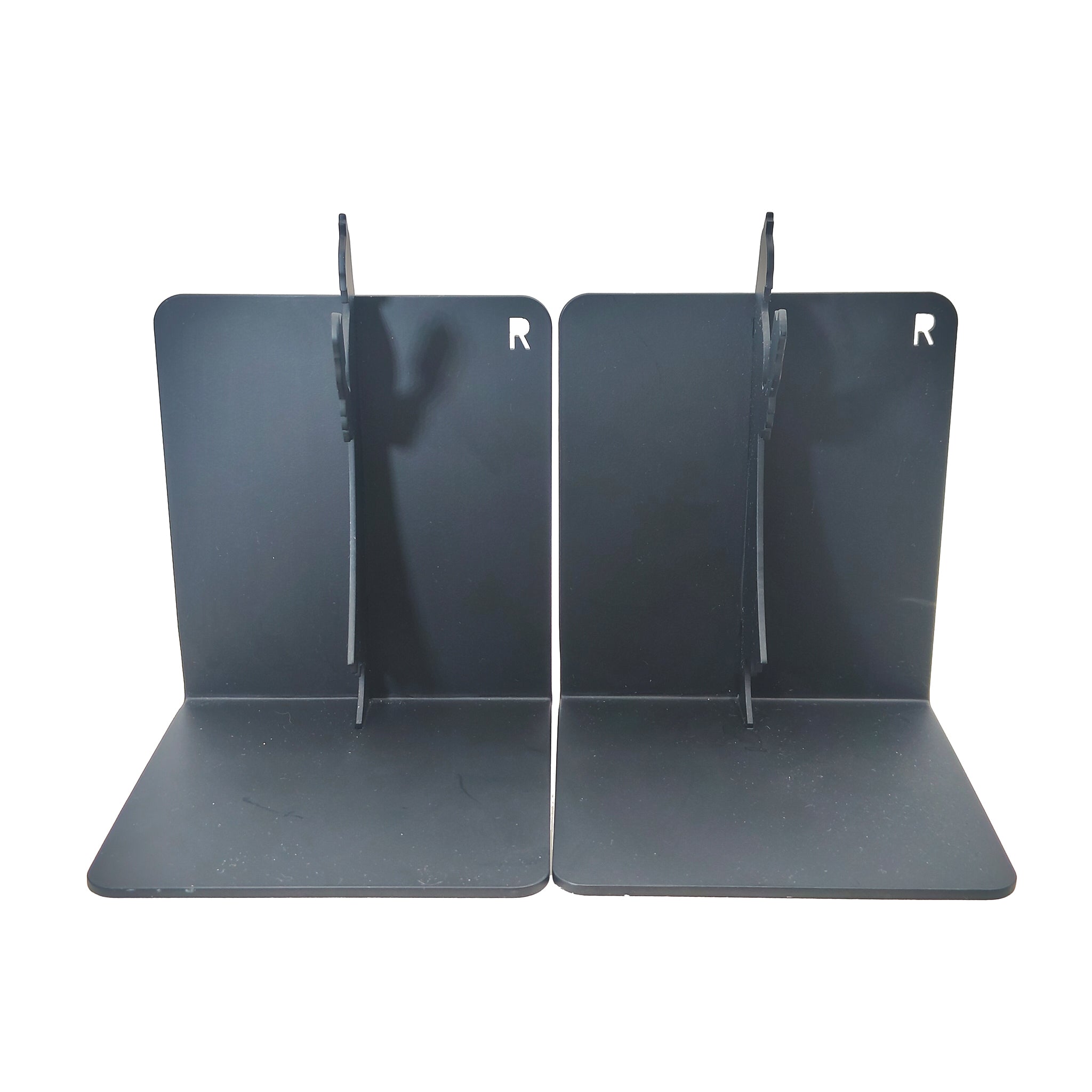 Batman Reading Silhouette Black Metal Bookends