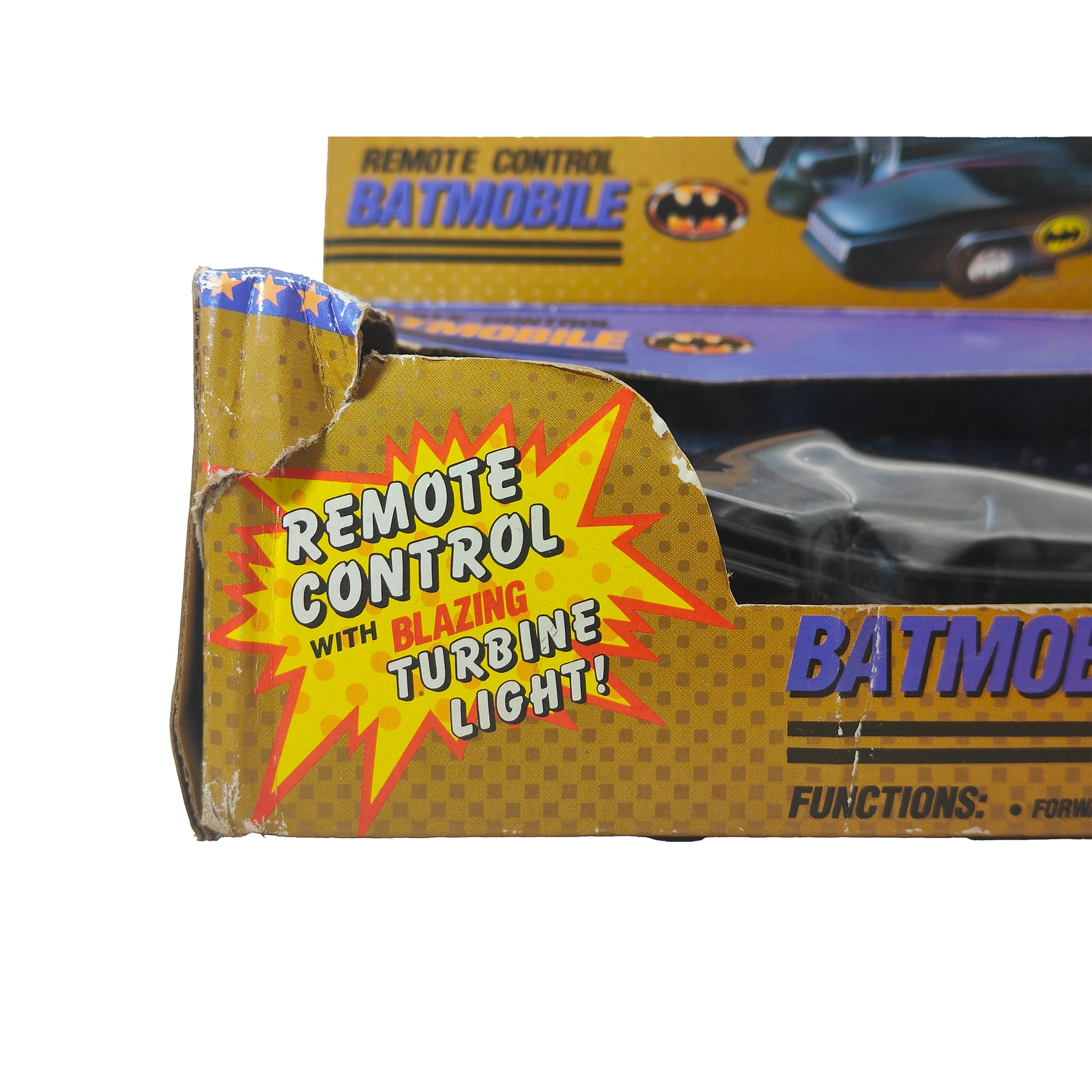 Batman Remote Control Batmobile Toy Biz 1989