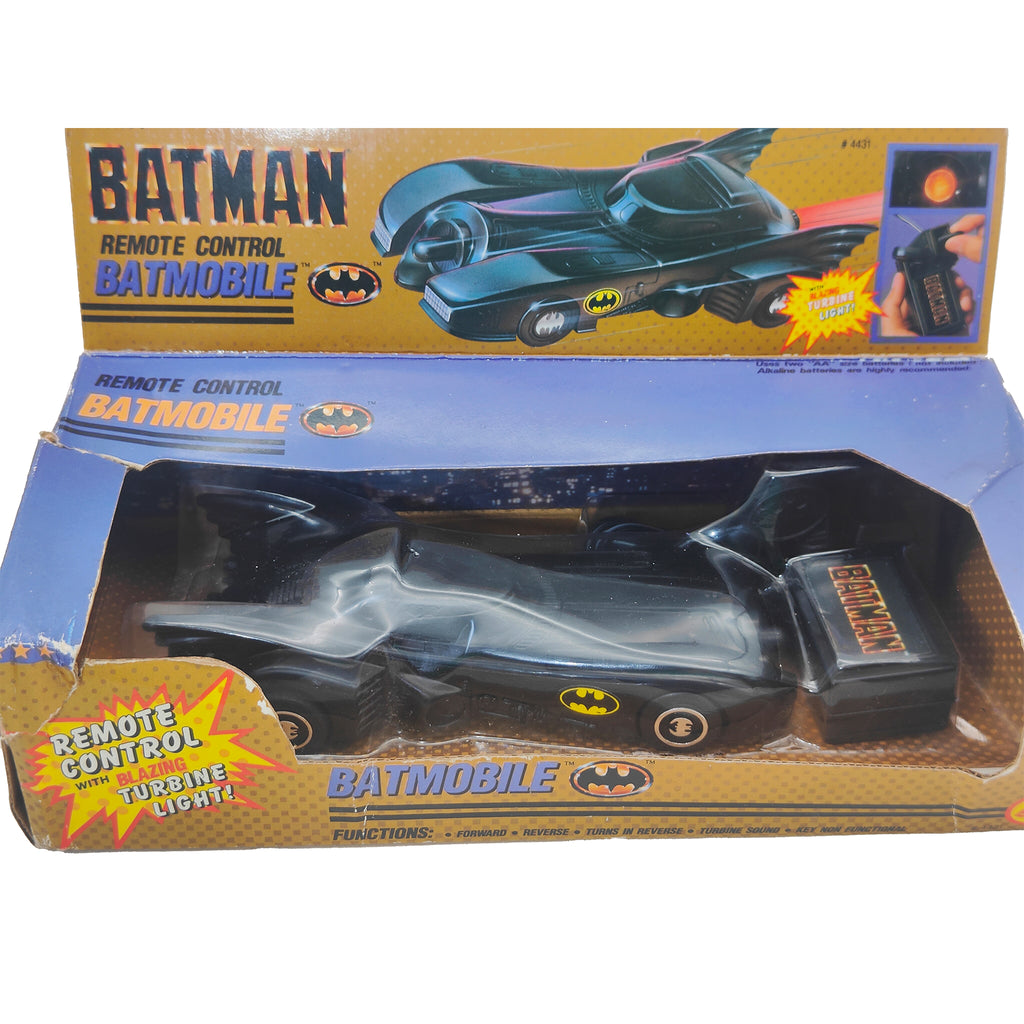 Batman Remote Control Batmobile Toy Biz 1989