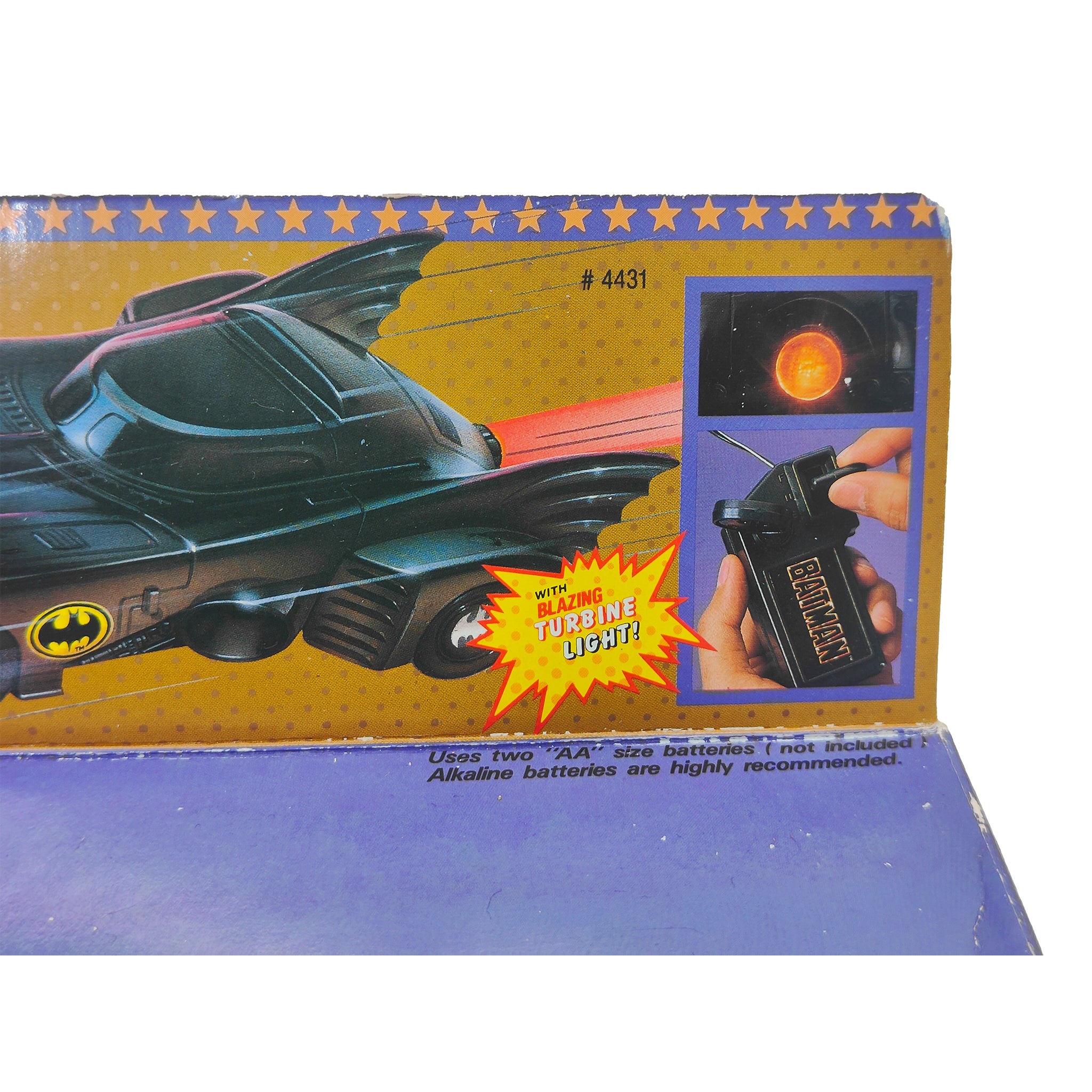 Batman Remote Control Batmobile Toy Biz 1989
