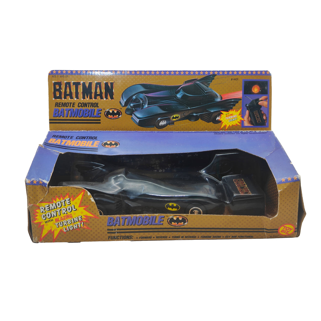 Batman Remote Control Batmobile Toy Biz 1989