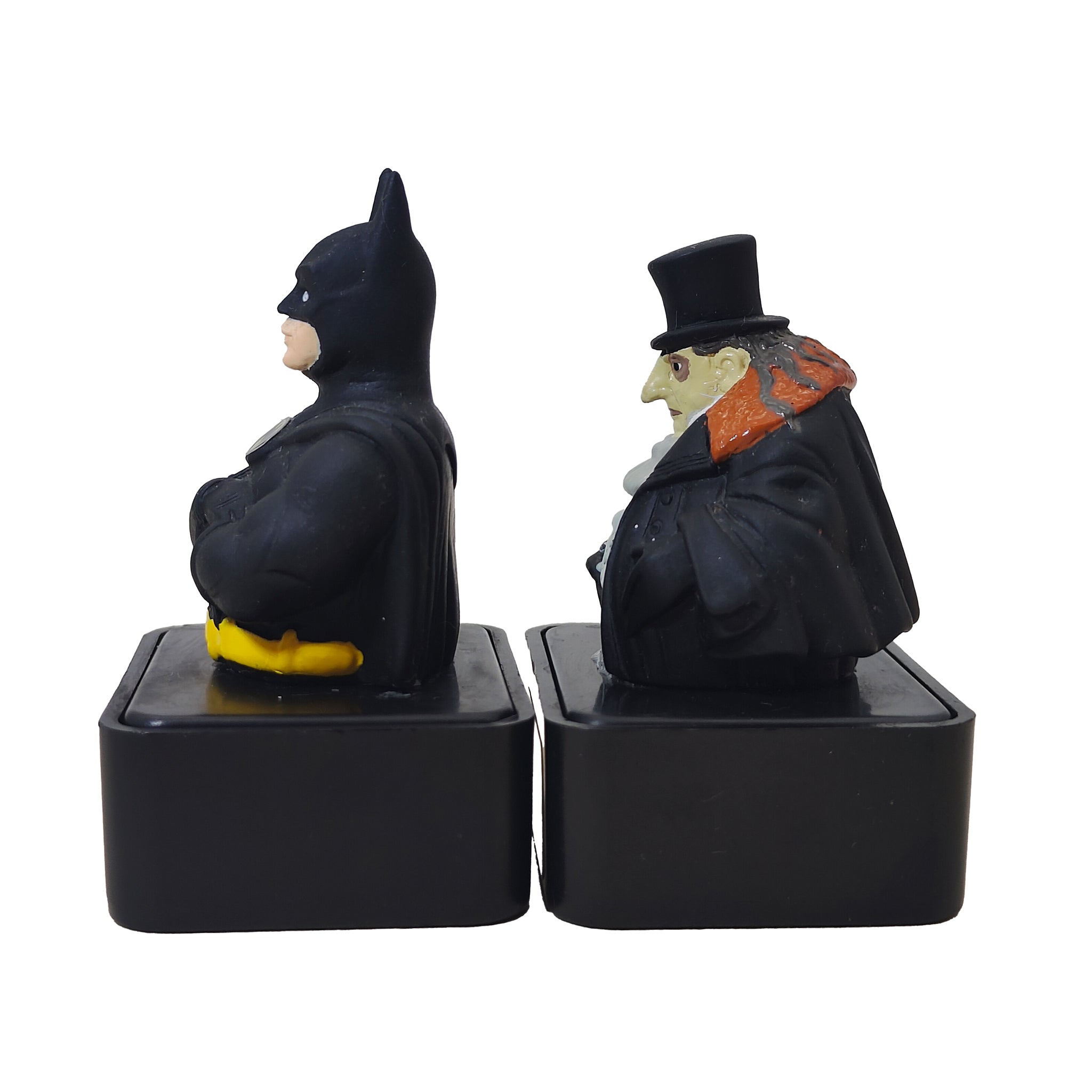Batman Returns Batman and Penguin Action Stampers Noteworthy 1991 Vintage Pair