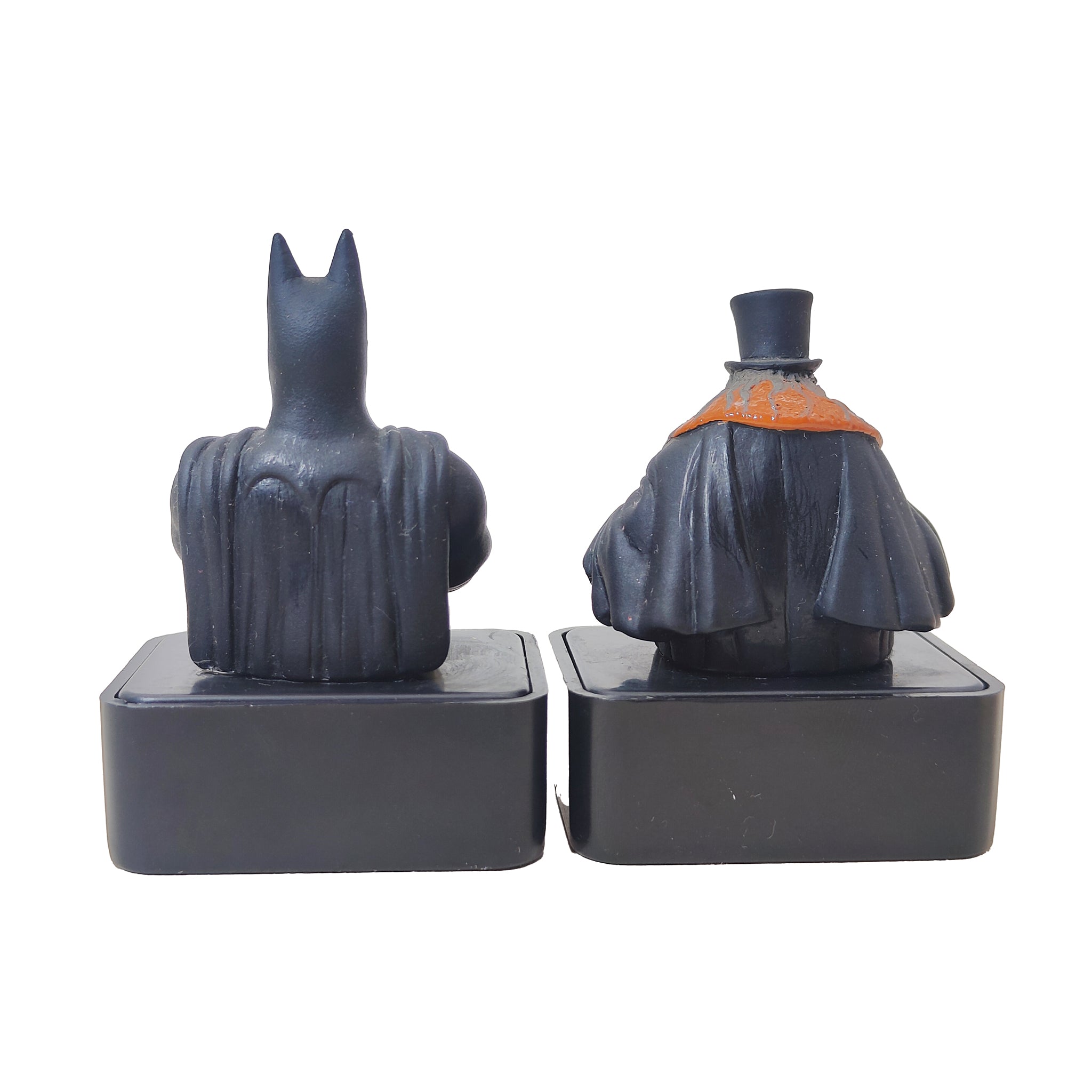 Batman Returns Batman and Penguin Action Stampers Noteworthy 1991 Vintage Pair