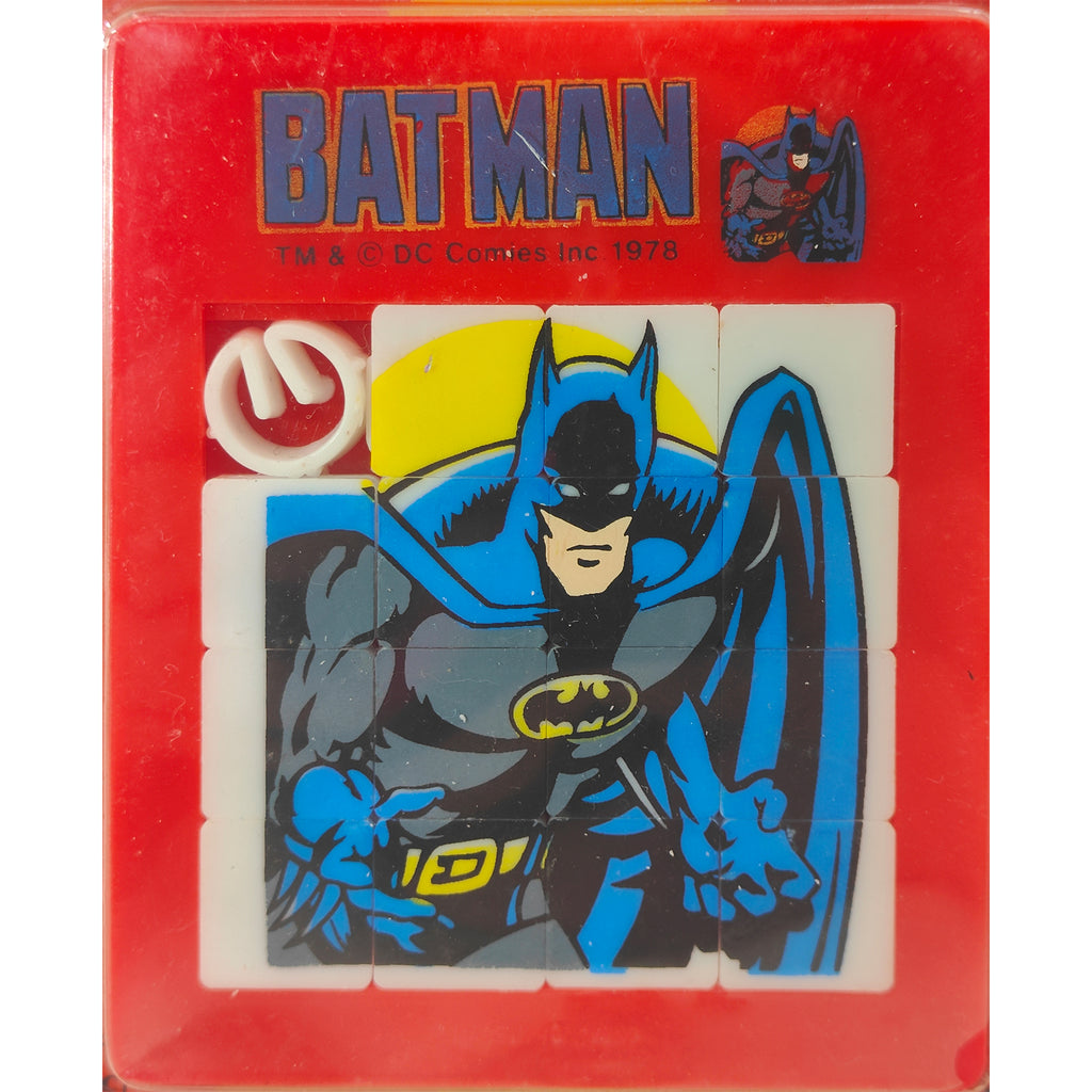 Batman Sliding Puzzle APC 1977 Super Brain Teaser