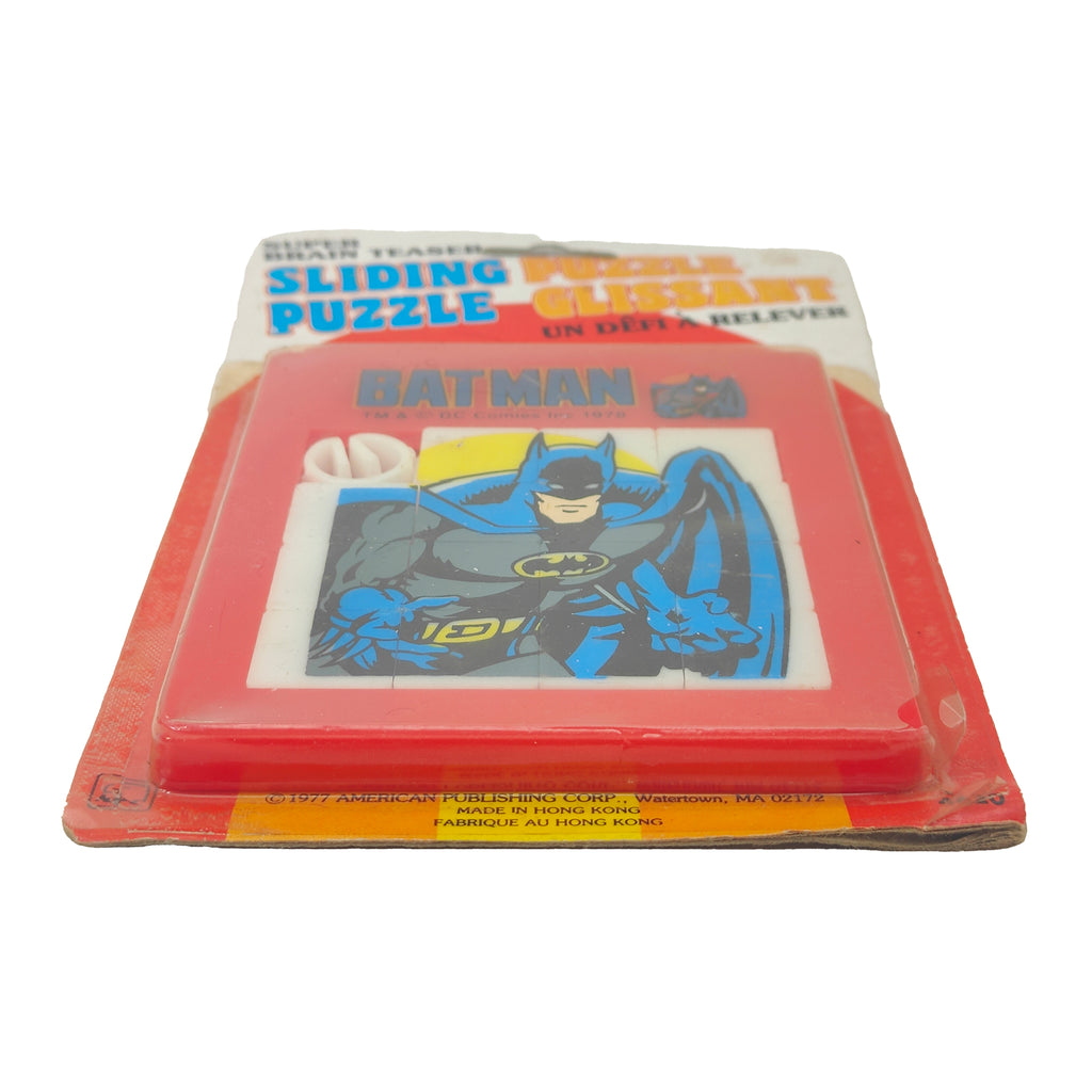 Batman Sliding Puzzle APC 1977 Super Brain Teaser