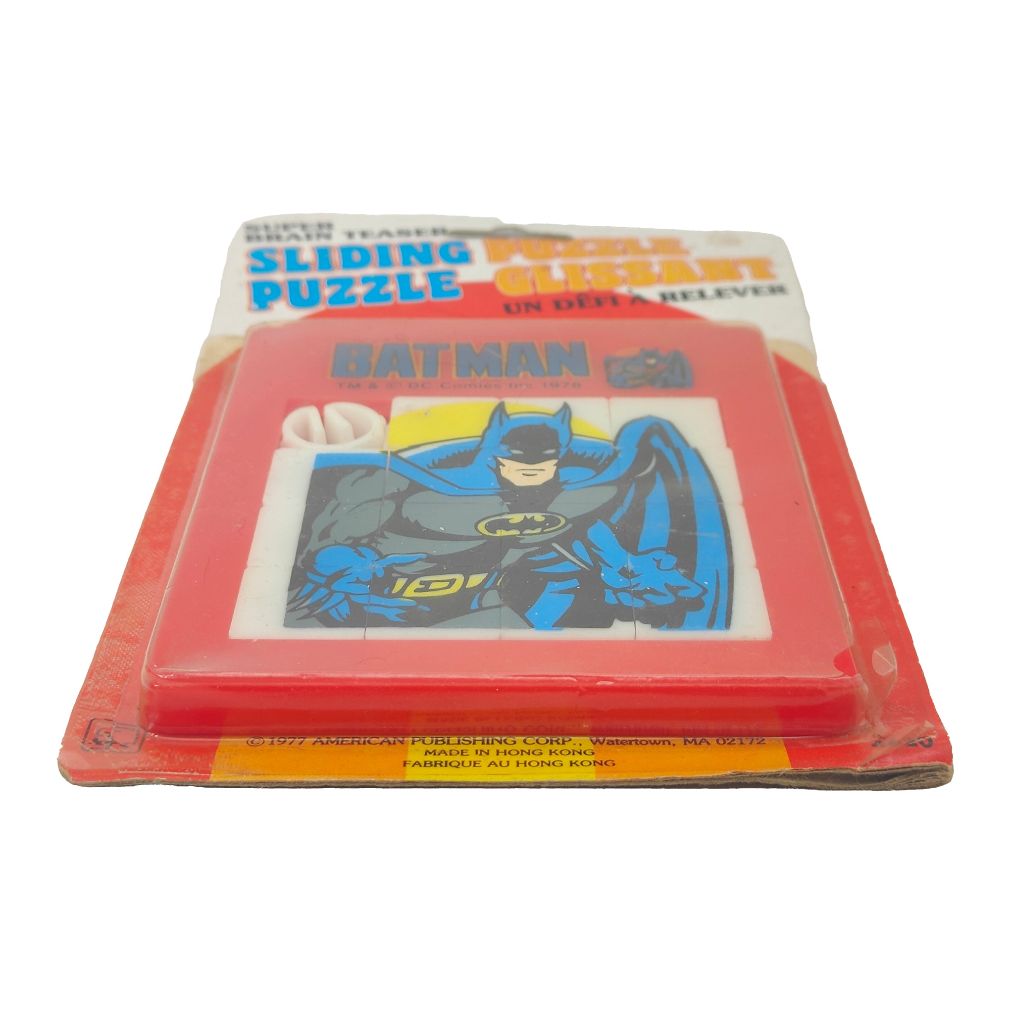 Batman Sliding Puzzle APC 1977 Super Brain Teaser