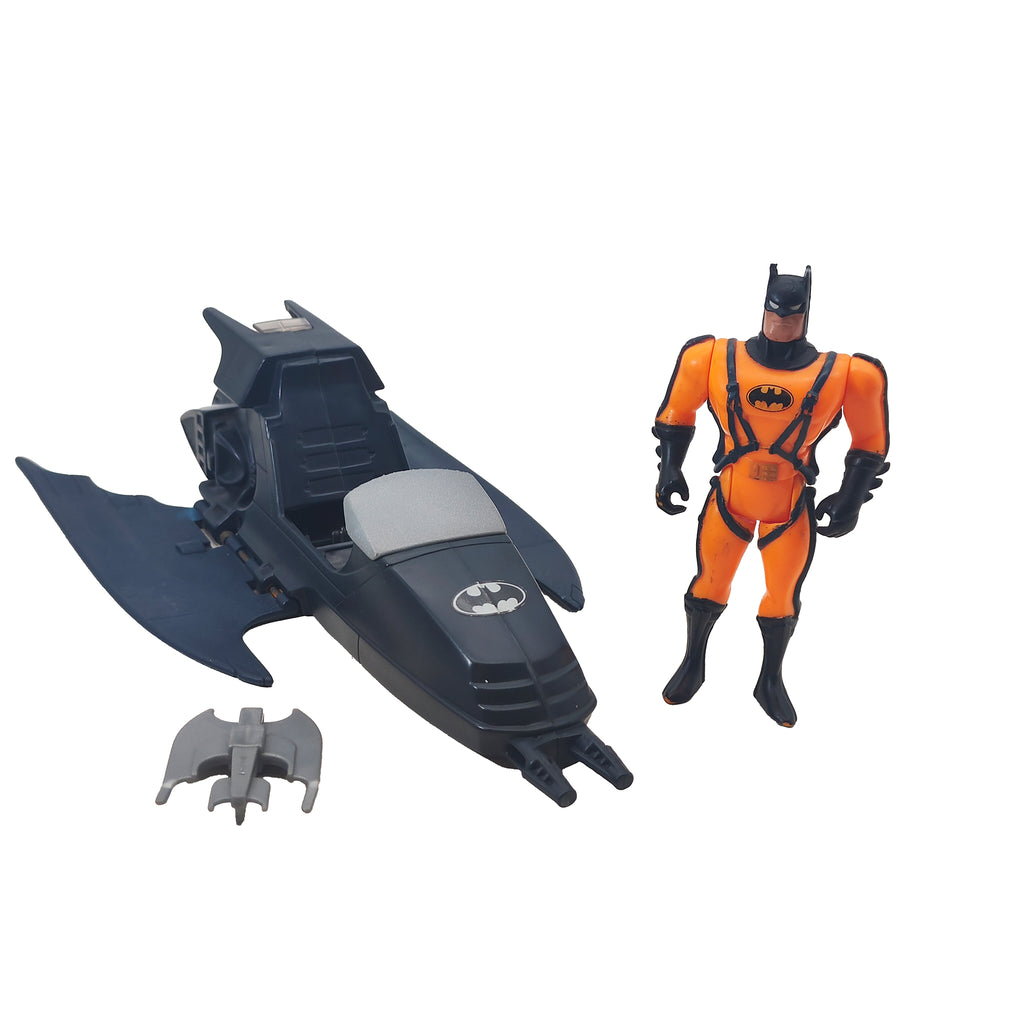 Batman The Animated Series Batmobile Batcycle Sky Dive Batman Kenner 1992 Bundle