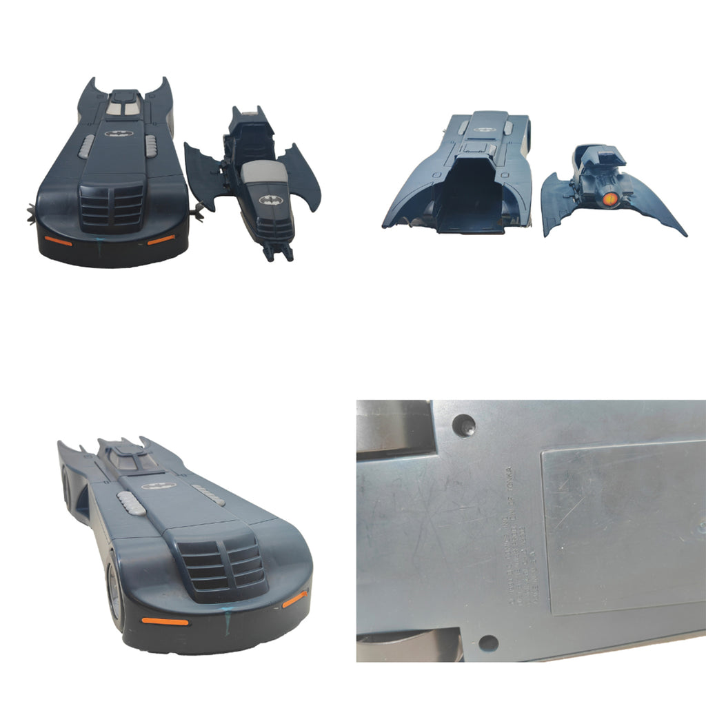 Batman The Animated Series Batmobile Batcycle Sky Dive Batman Kenner 1992 Bundle