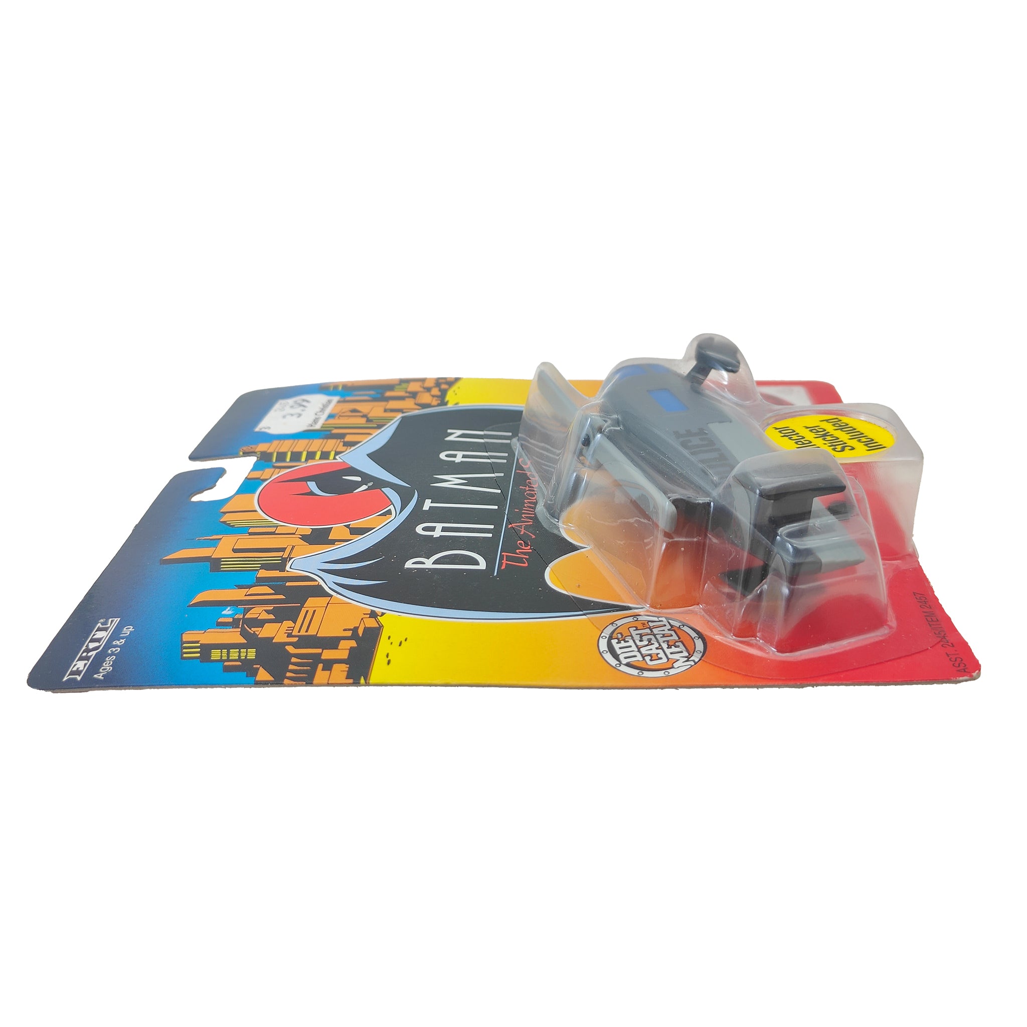 Batman The Animated Series Gotham City Police Helicopter ERTL Die Cast Metal Vehicle 1993 – Batman, Vintage Brands, 9 cm, 1993, pre-owned collector piece, Uncanny Collectibles Dublin Ireland