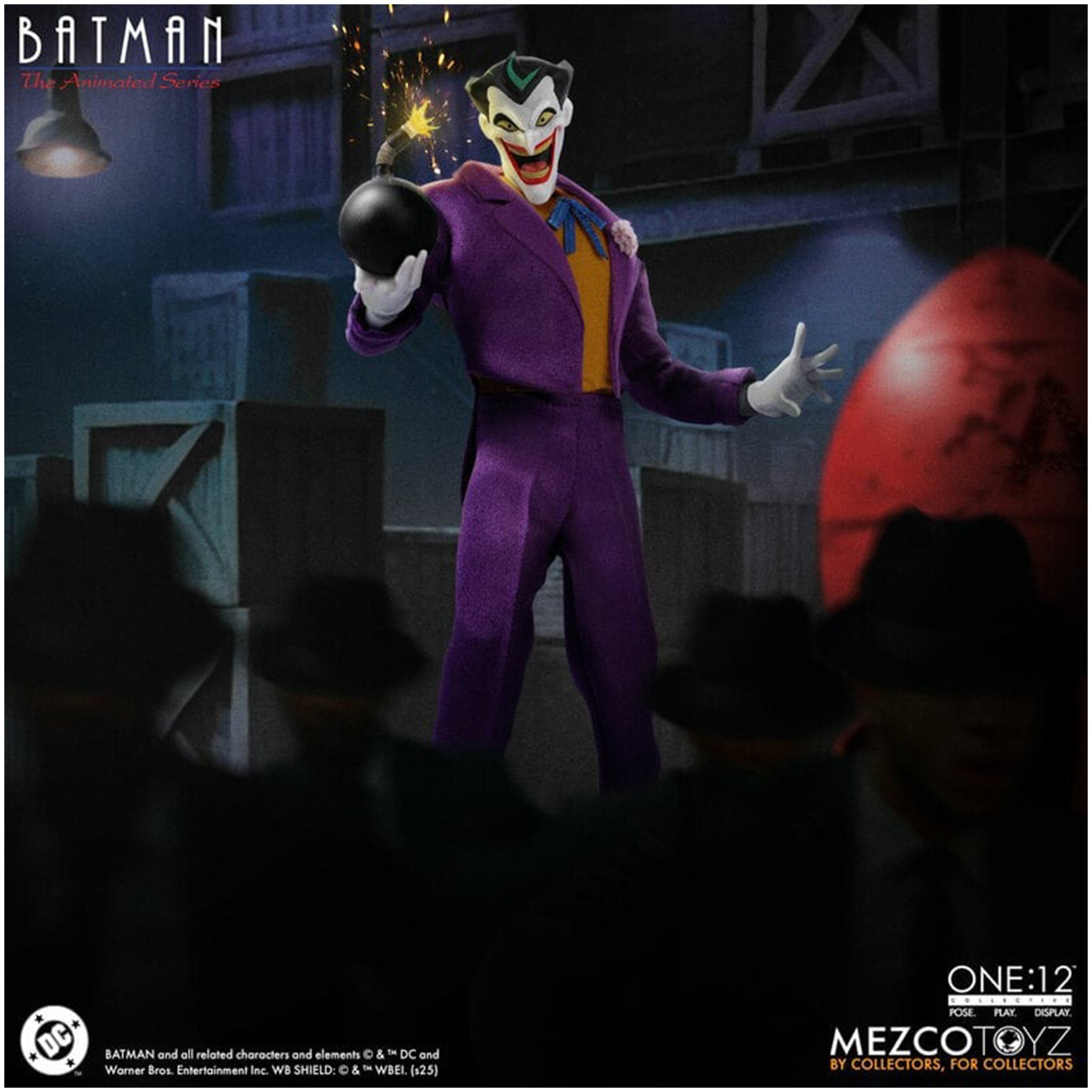 Batman The Animated Series Joker Mezco Toyz One:12 Collective Action Figure – photo 2 of 10
