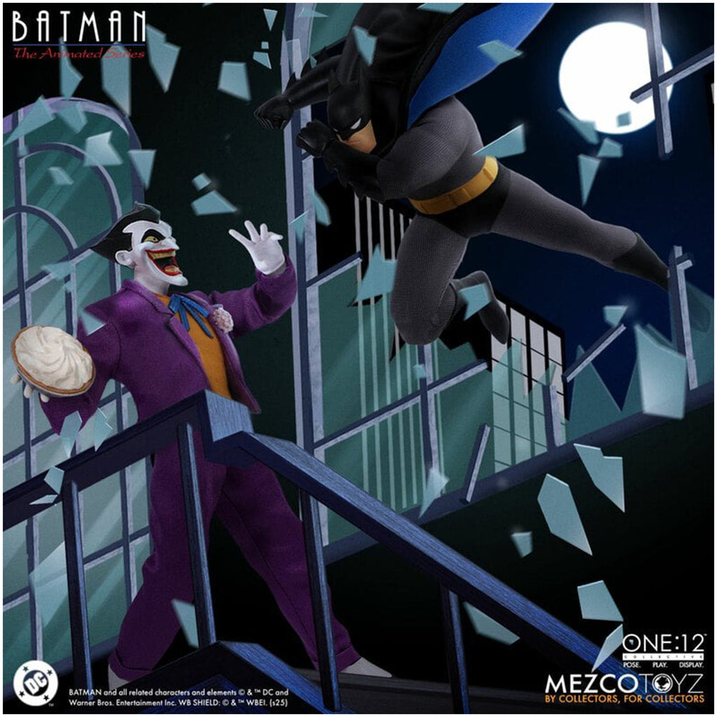Batman The Animated Series Joker Mezco Toyz One:12 Collective Action Figure – photo 4 of 10