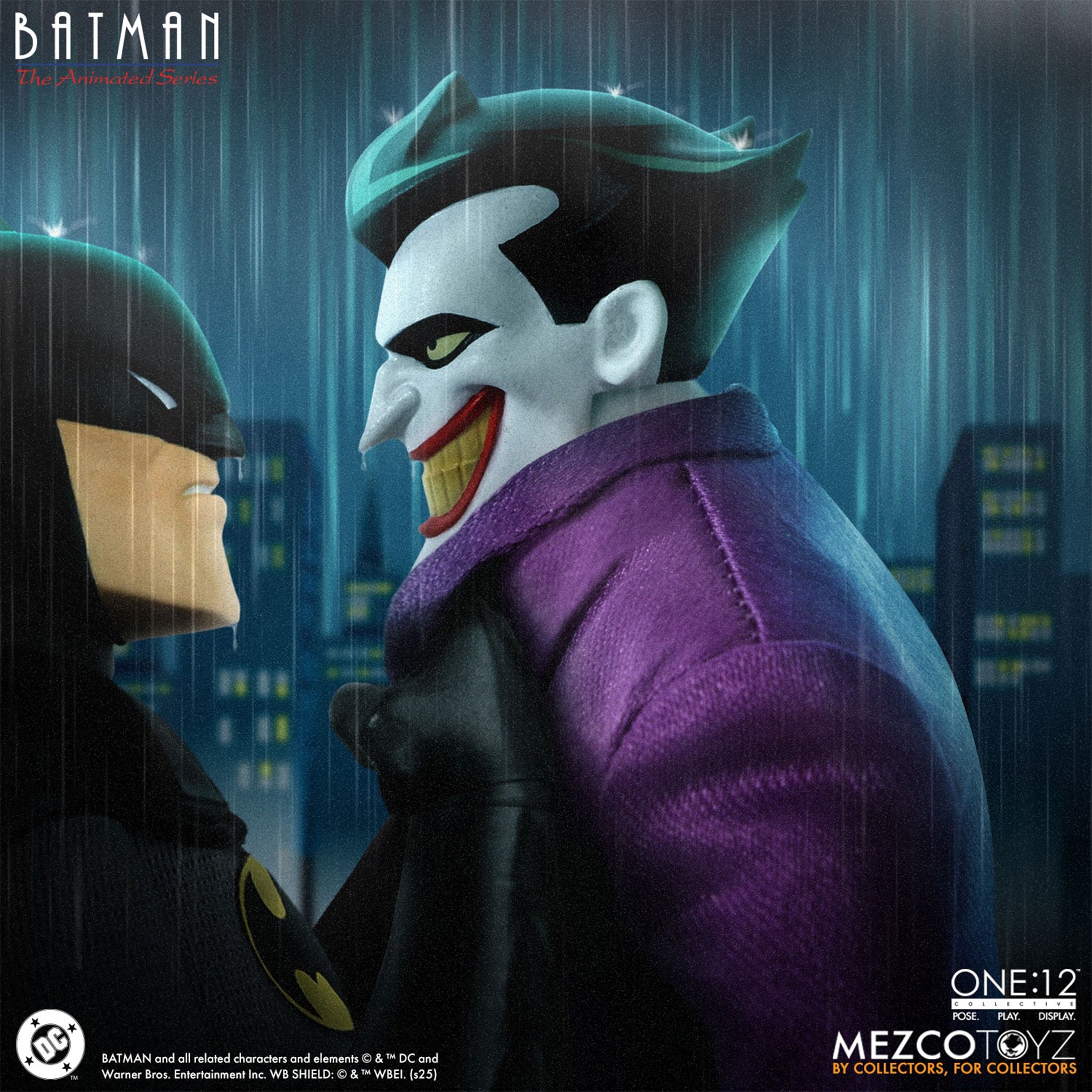 Batman The Animated Series Joker Mezco Toyz One:12 Collective Action Figure – photo 7 of 10