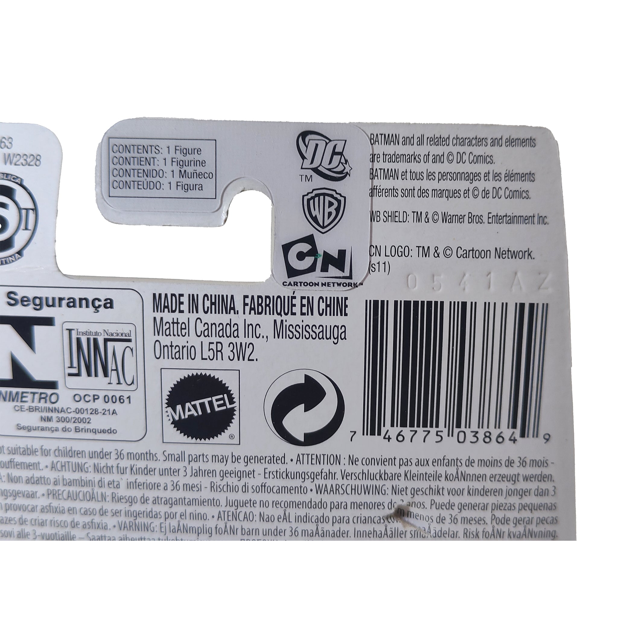 Batman The Brave and The Bold Total Armor Mattel Mini Figure 2011