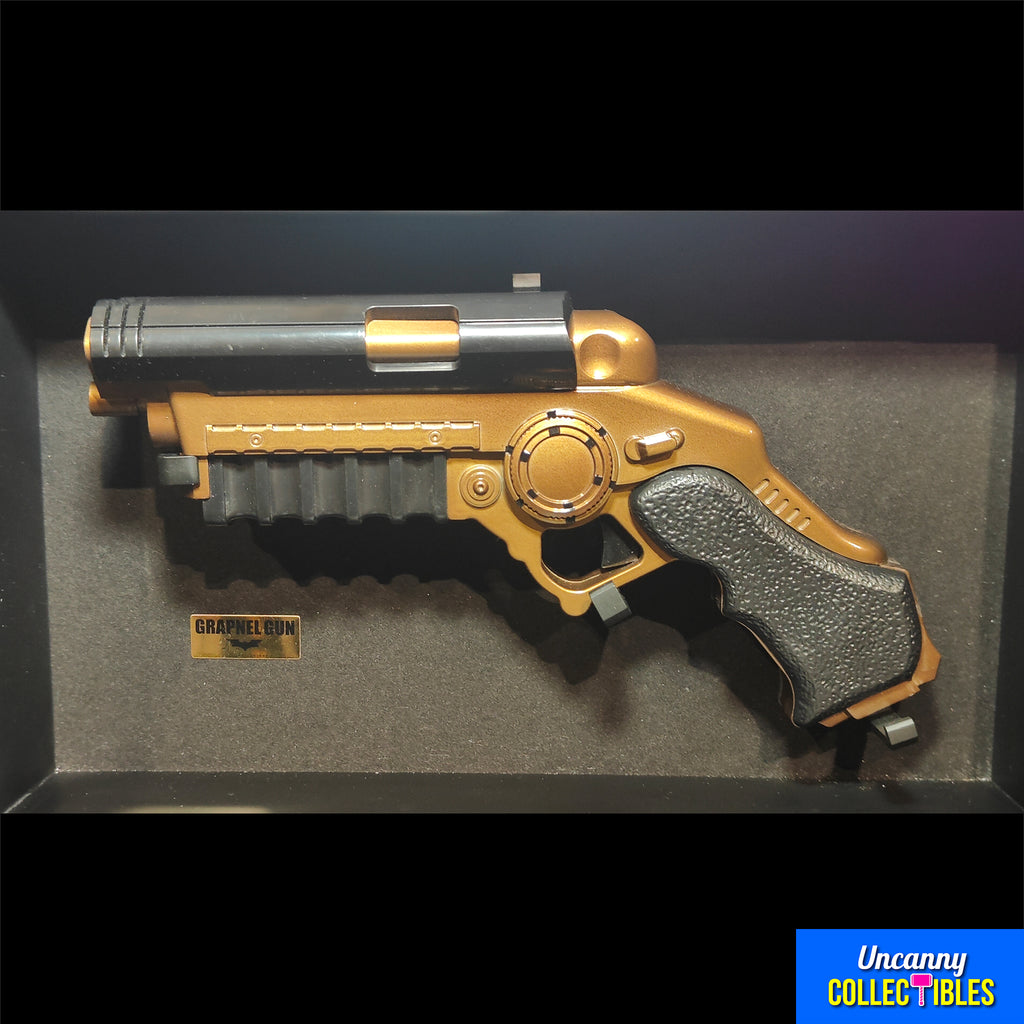 Batman The Dark Knight Replica 1/1 Grapnel Gun The Noble Collection – Batman, The Noble Collection, 60 cm, 2012, pre-owned collector piece, Uncanny Collectibles Dublin Ireland