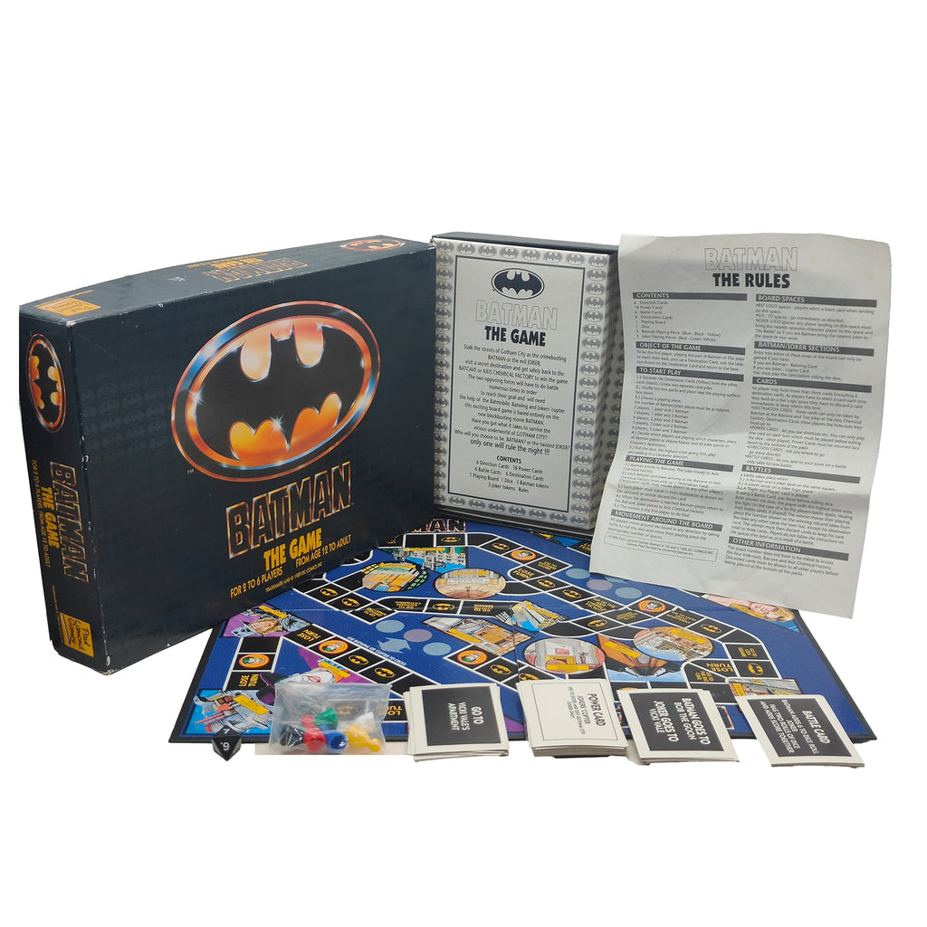 Batman The Game 1989 Movie Board Game Paul Lamond DC Comics
