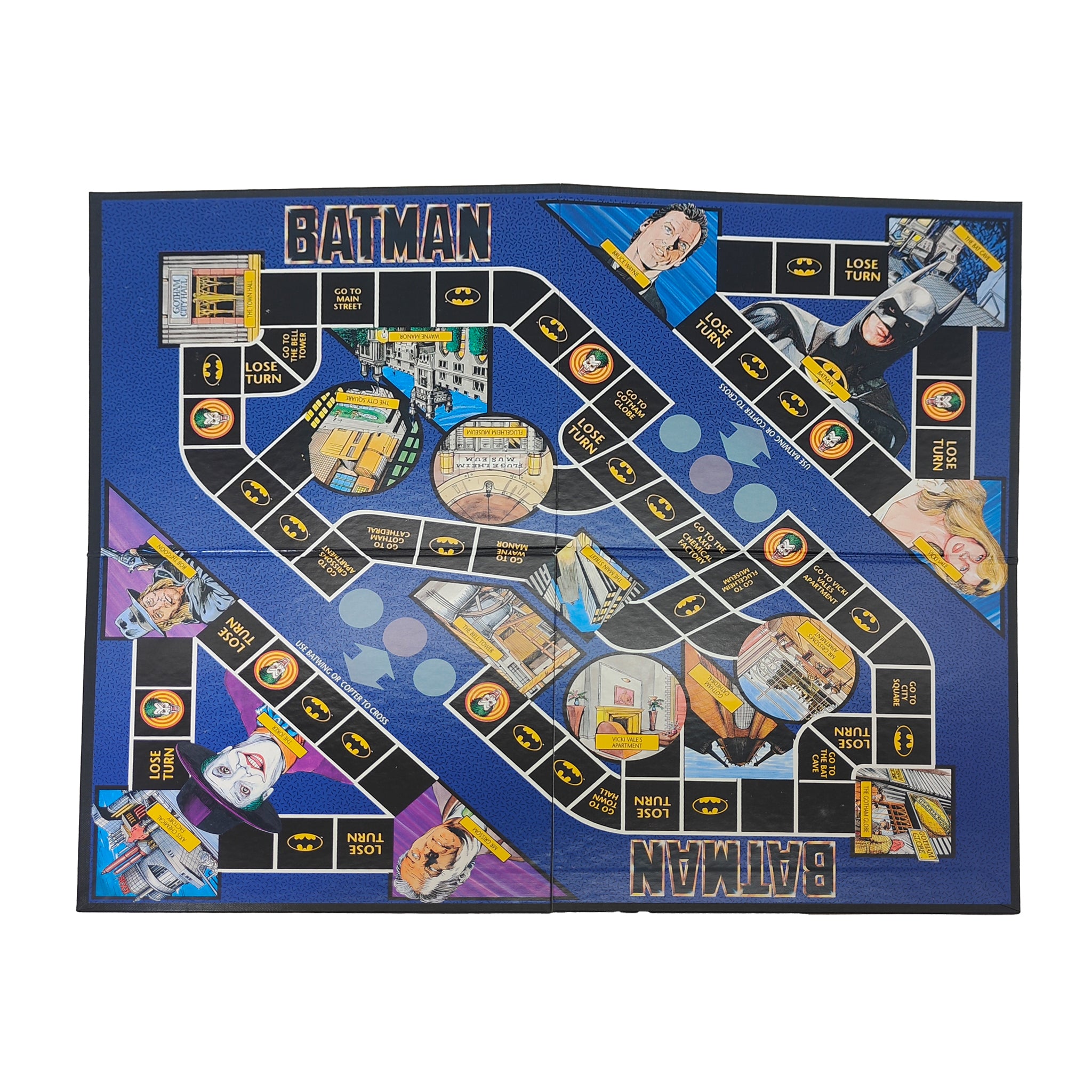 Batman The Game 1989 Movie Board Game Paul Lamond DC Comics