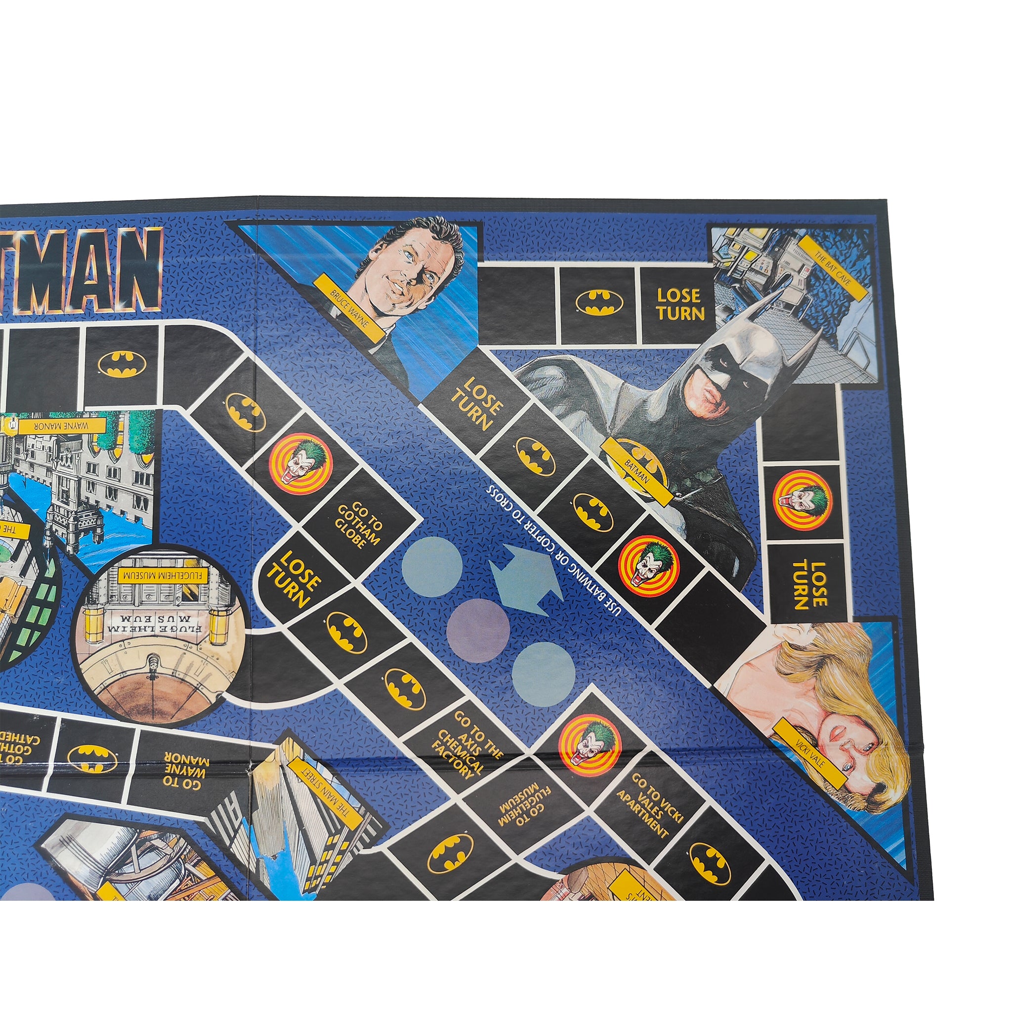 Batman The Game 1989 Movie Board Game Paul Lamond DC Comics