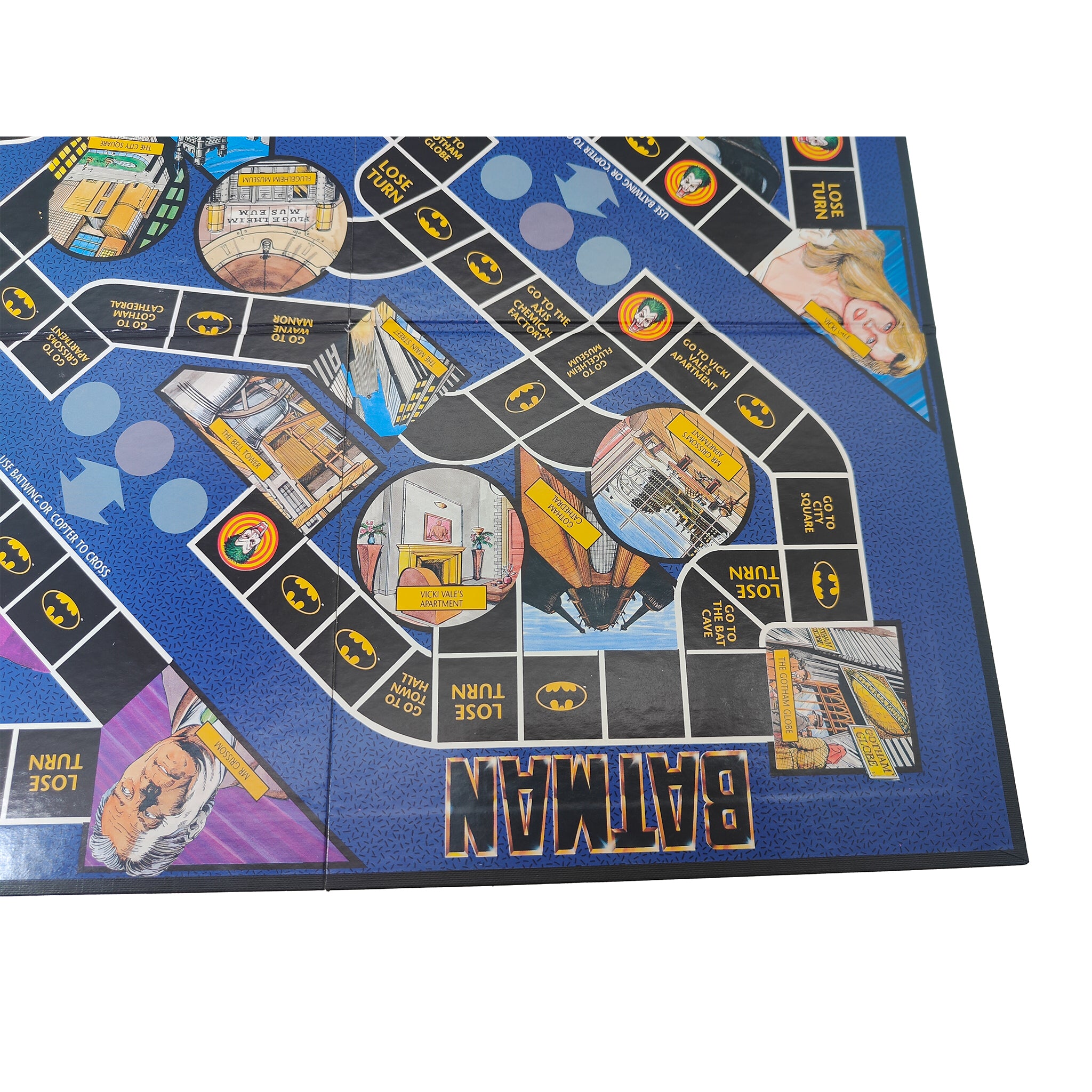 Batman The Game 1989 Movie Board Game Paul Lamond DC Comics