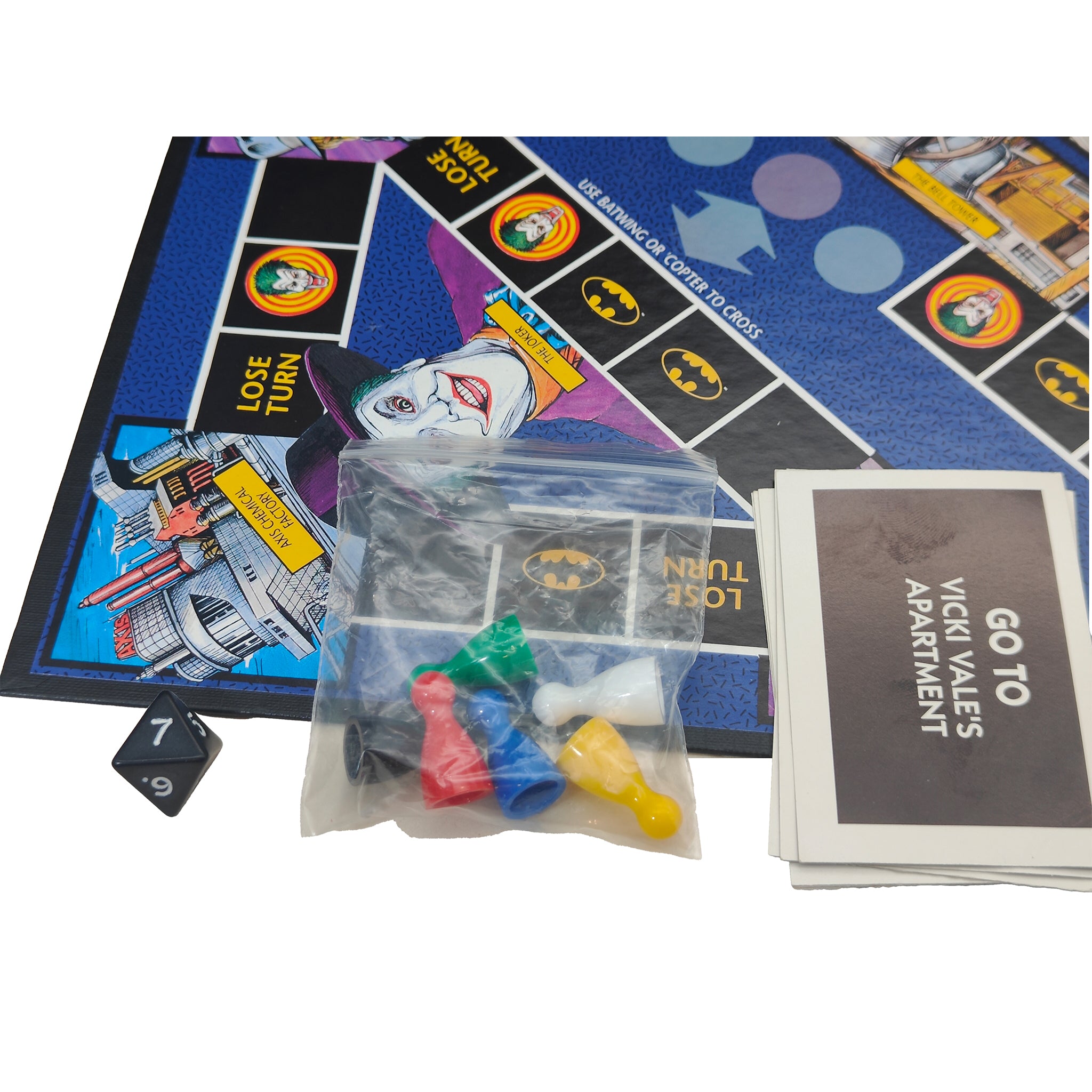 Batman The Game 1989 Movie Board Game Paul Lamond DC Comics