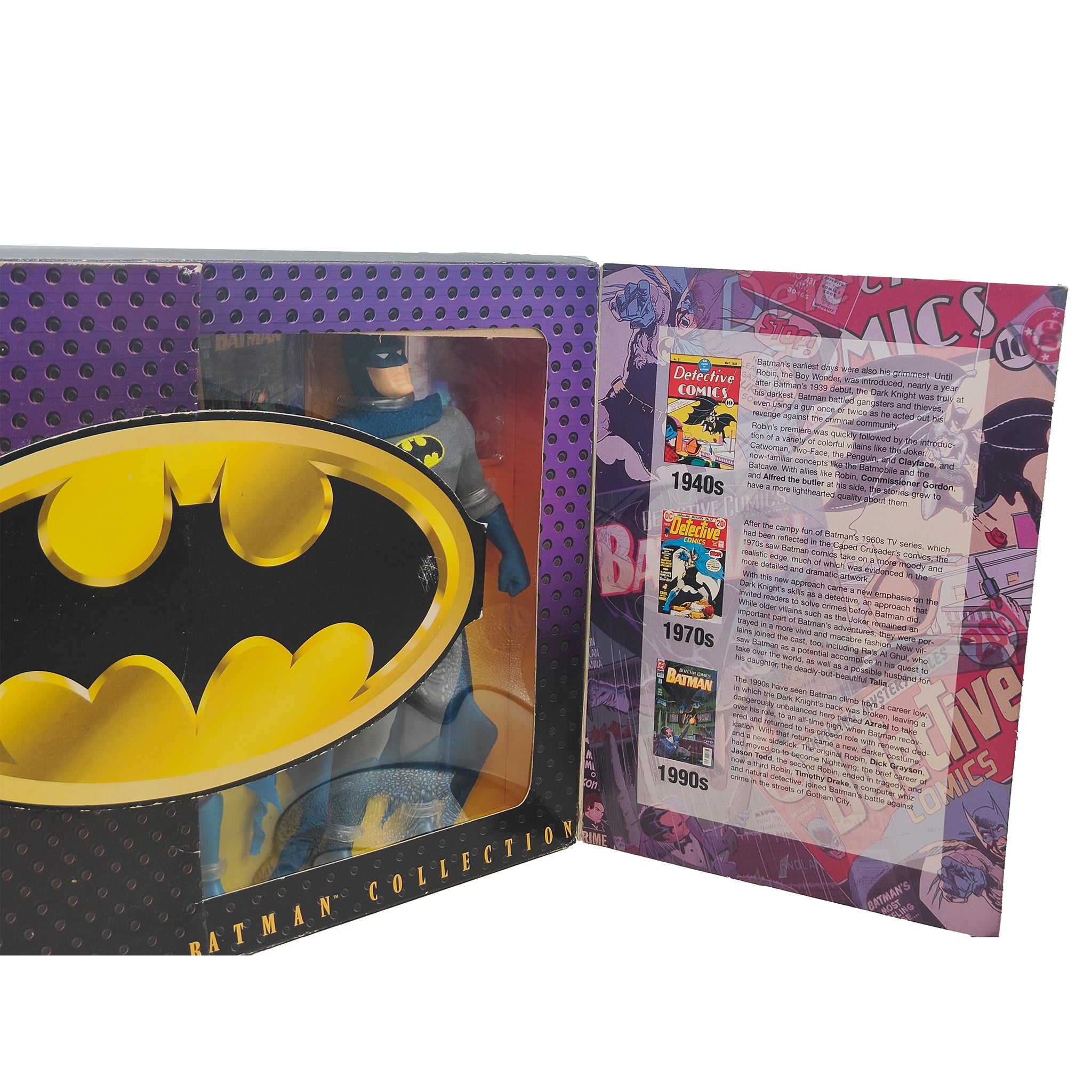Batman The History of Batman Collection Kenner 3 Figure Set 1996 FAO Schwarz