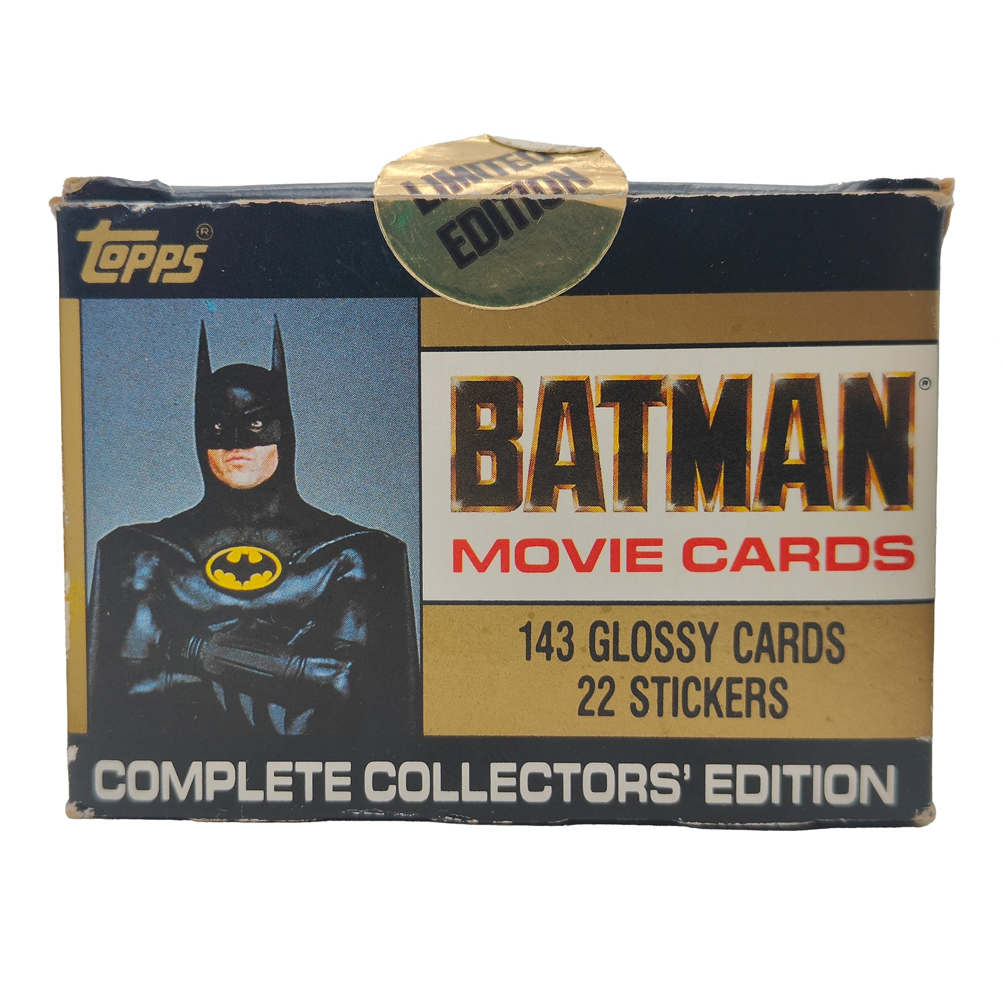 Batman Topps Trading Cards Bundle 1989 Movie Series 1 and 2 and 1966 Reissue