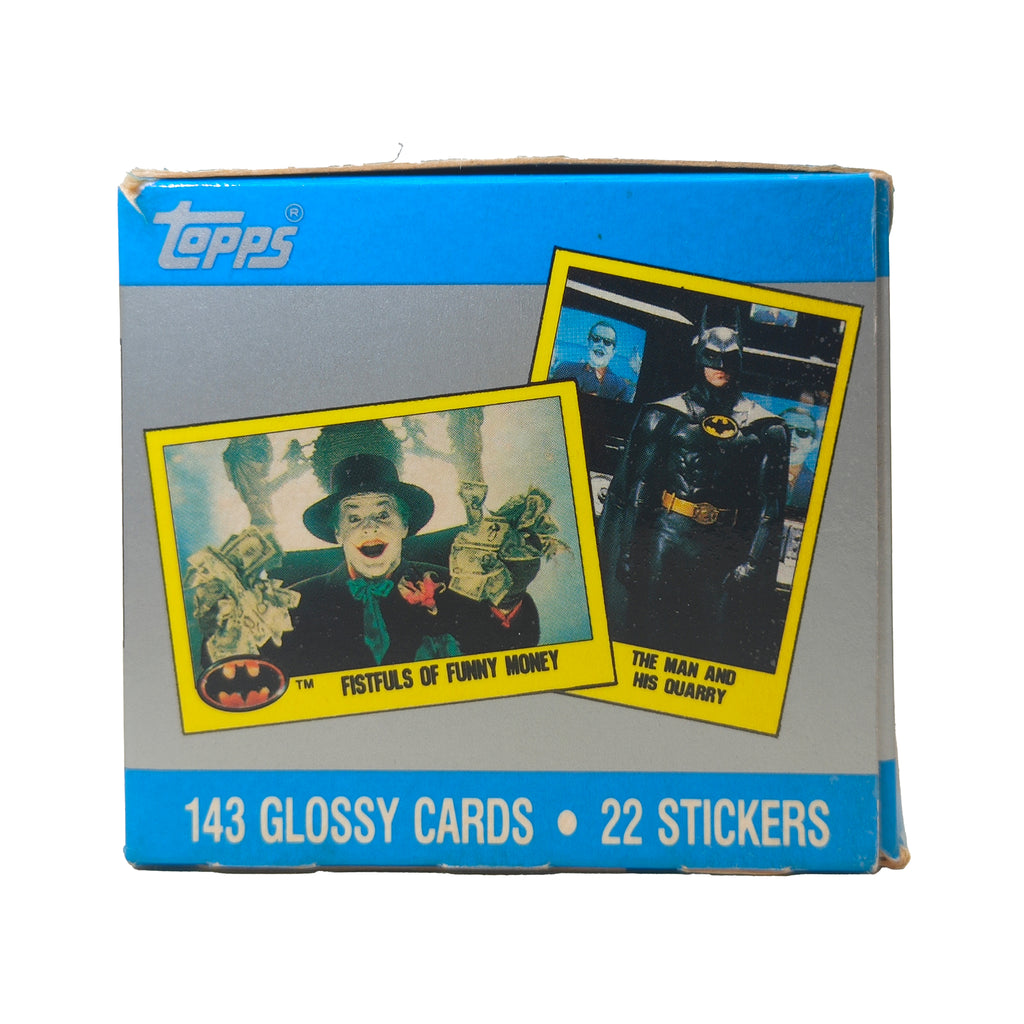 Batman Topps Trading Cards Bundle 1989 Movie Series 1 and 2 and 1966 Reissue