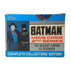 Batman Topps Trading Cards Bundle 1989 Movie Series 1 and 2 and 1966 Reissue