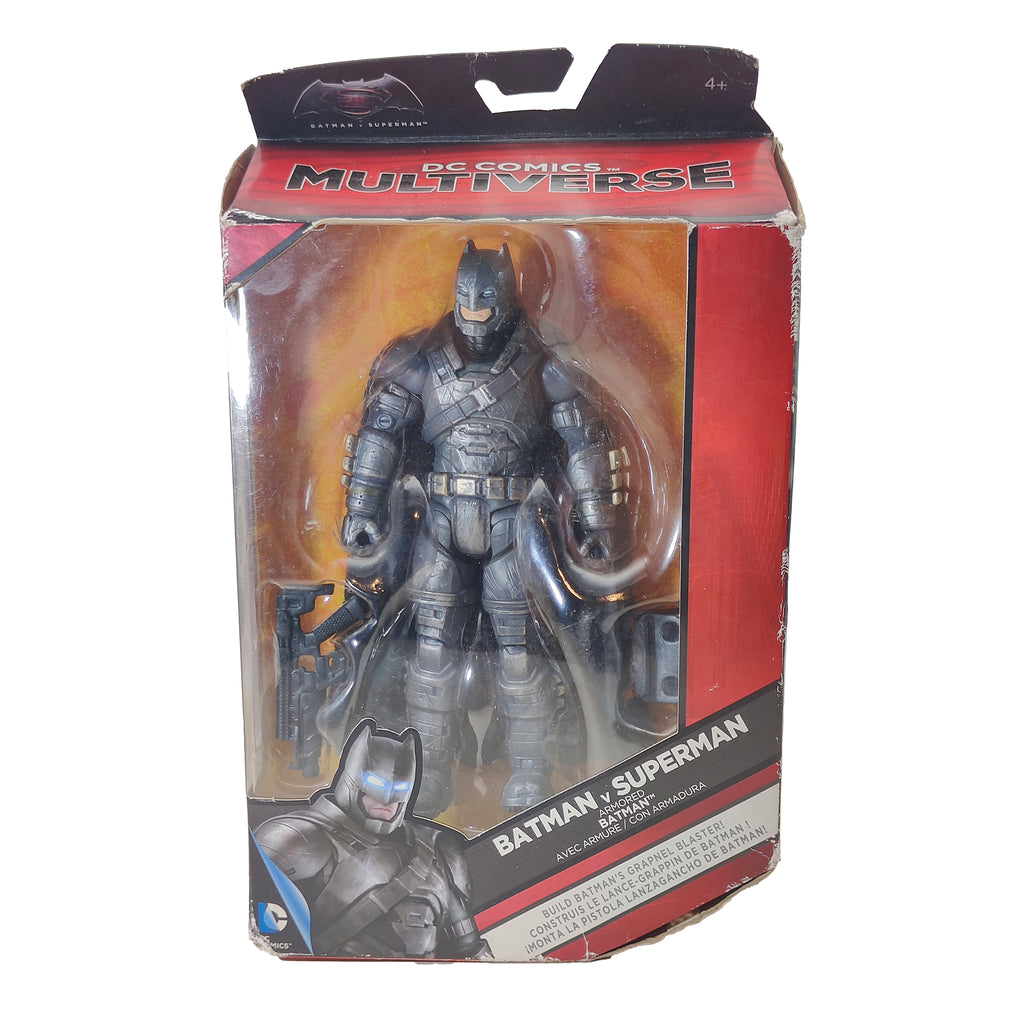 Batman V Superman Armored Batman Mattel DC Comics Multiverse 2015 15cm – Batman, Mattel, 15 cm, 2015, pre-owned collector piece, Uncanny Collectibles Dublin Ireland