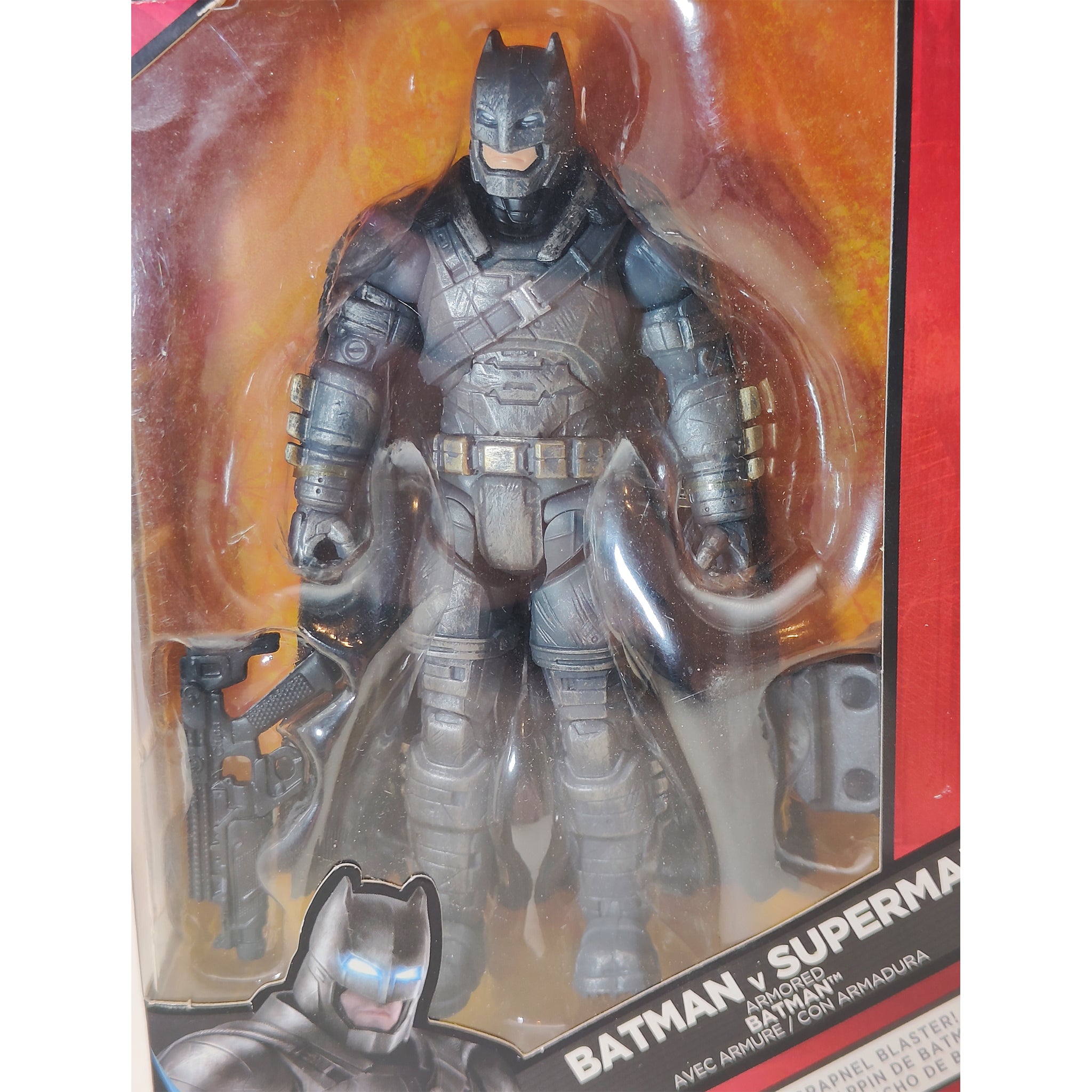 Batman V Superman Armored Batman Mattel DC Comics Multiverse 2015 15cm – Batman, Mattel, 15 cm, 2015, pre-owned collector piece, Uncanny Collectibles Dublin Ireland