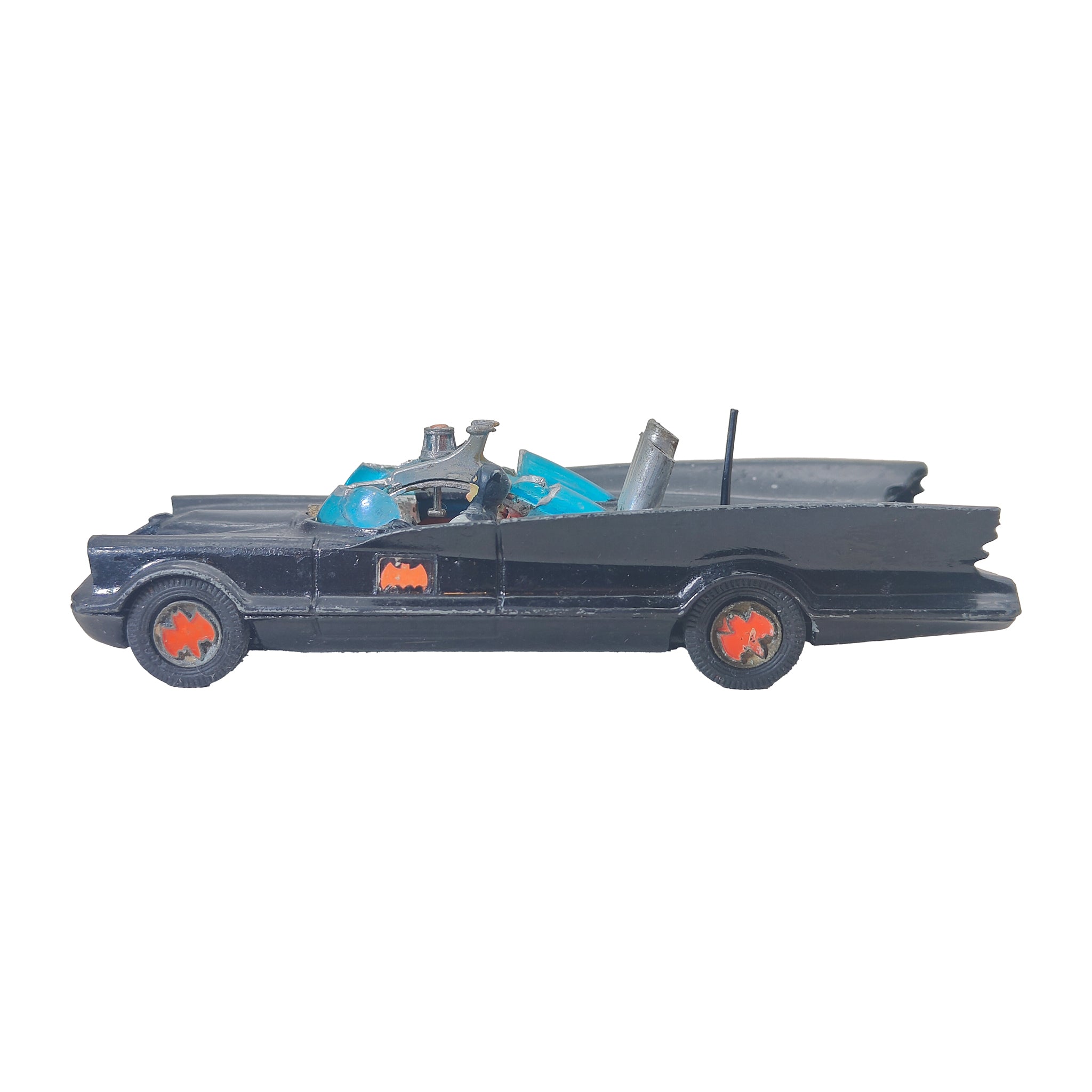 Batmobile Rocket Firing Batmobile with Batman and Robin Corgi Toys 267 Bundle – Batman, Corgi, 13 cm, pre-owned collector piece, Uncanny Collectibles Dublin Ireland