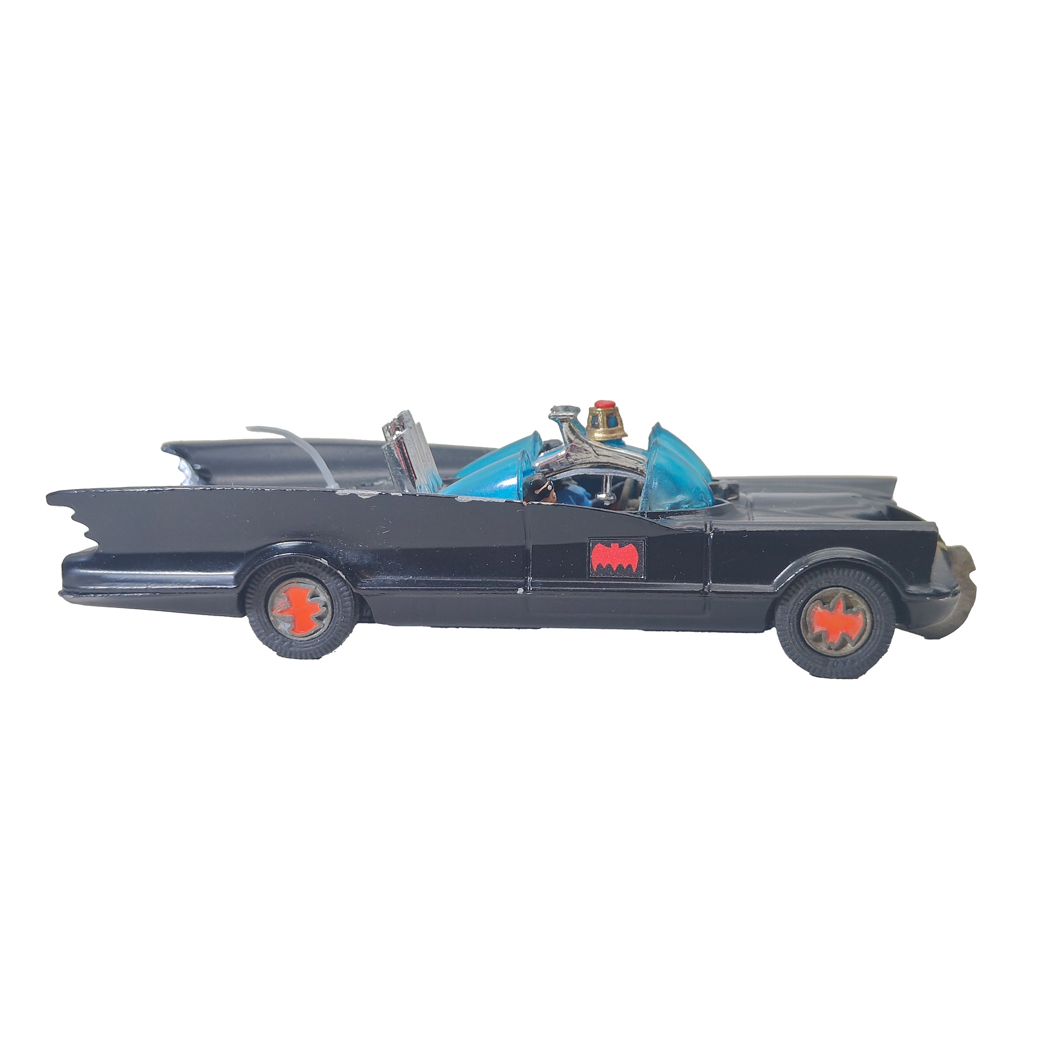 Batmobile Rocket Firing Batmobile with Batman and Robin Corgi Toys 267 Bundle – Batman, Corgi, 13 cm, pre-owned collector piece, Uncanny Collectibles Dublin Ireland