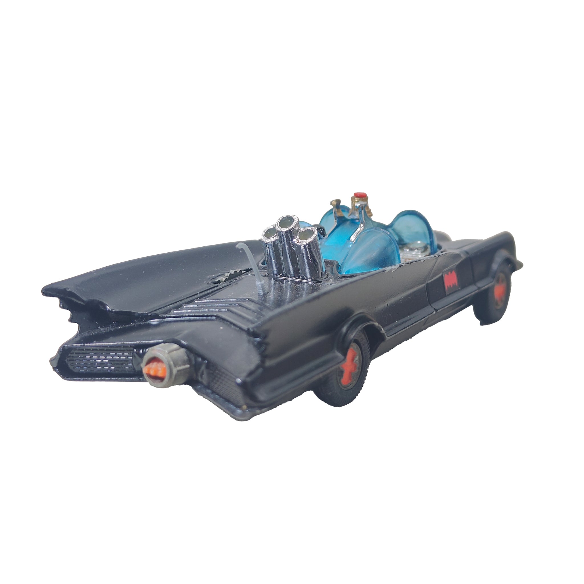 Batmobile Rocket Firing Batmobile with Batman and Robin Corgi Toys 267 Bundle – Batman, Corgi, 13 cm, pre-owned collector piece, Uncanny Collectibles Dublin Ireland